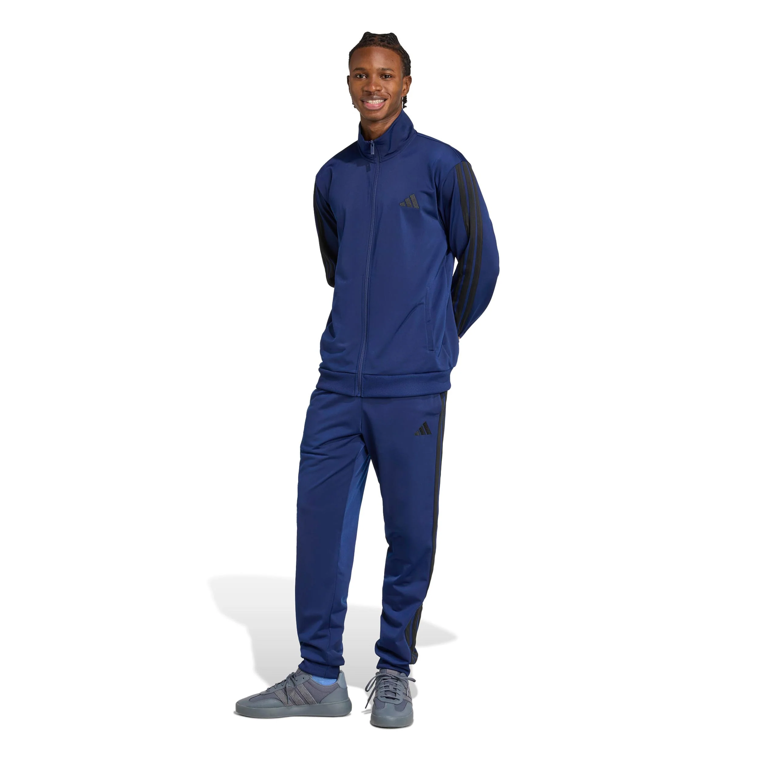 3Stripes Chándal Hombres-azul oscuro - Image 4