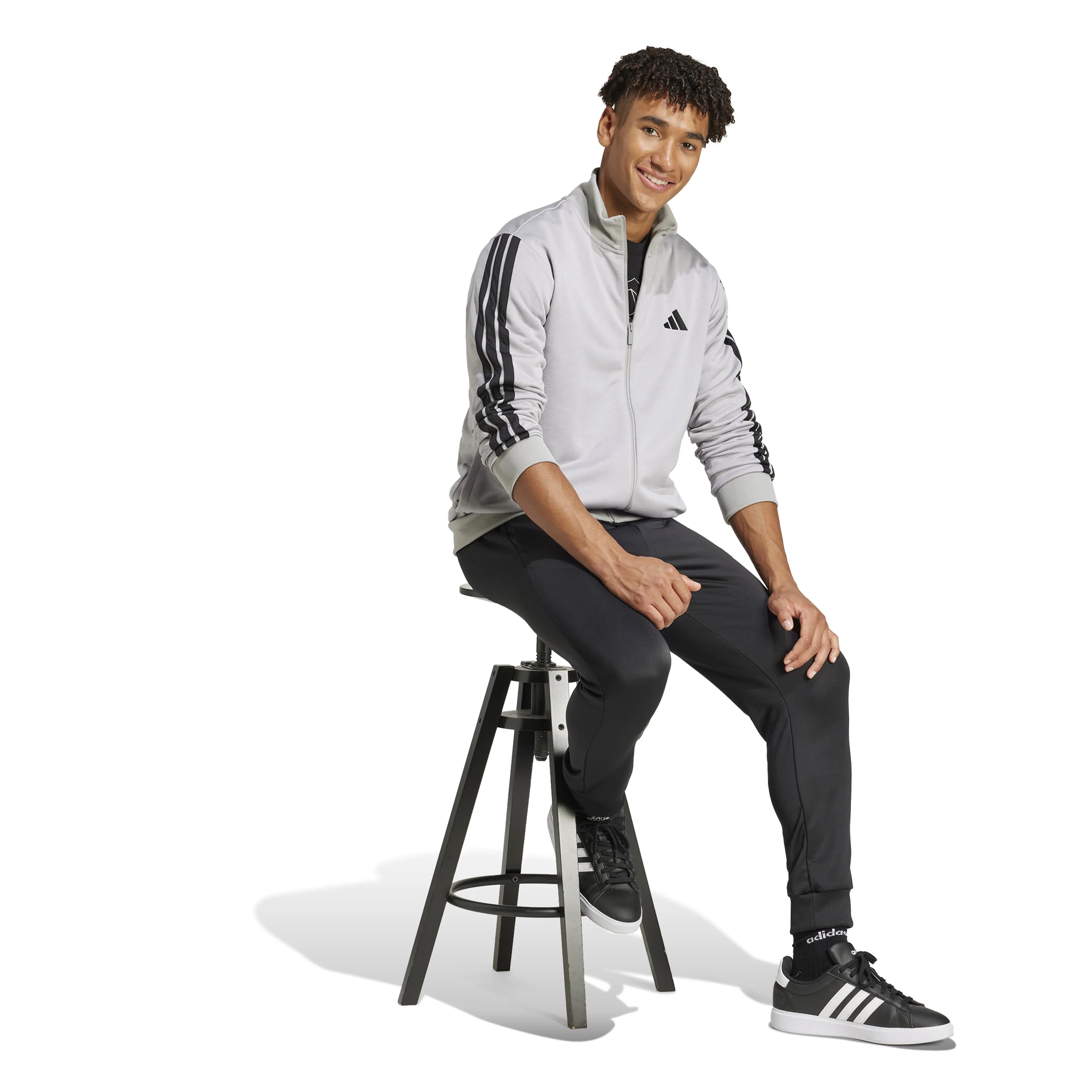 3Stripes Chándal Hombres - gris - Image 6