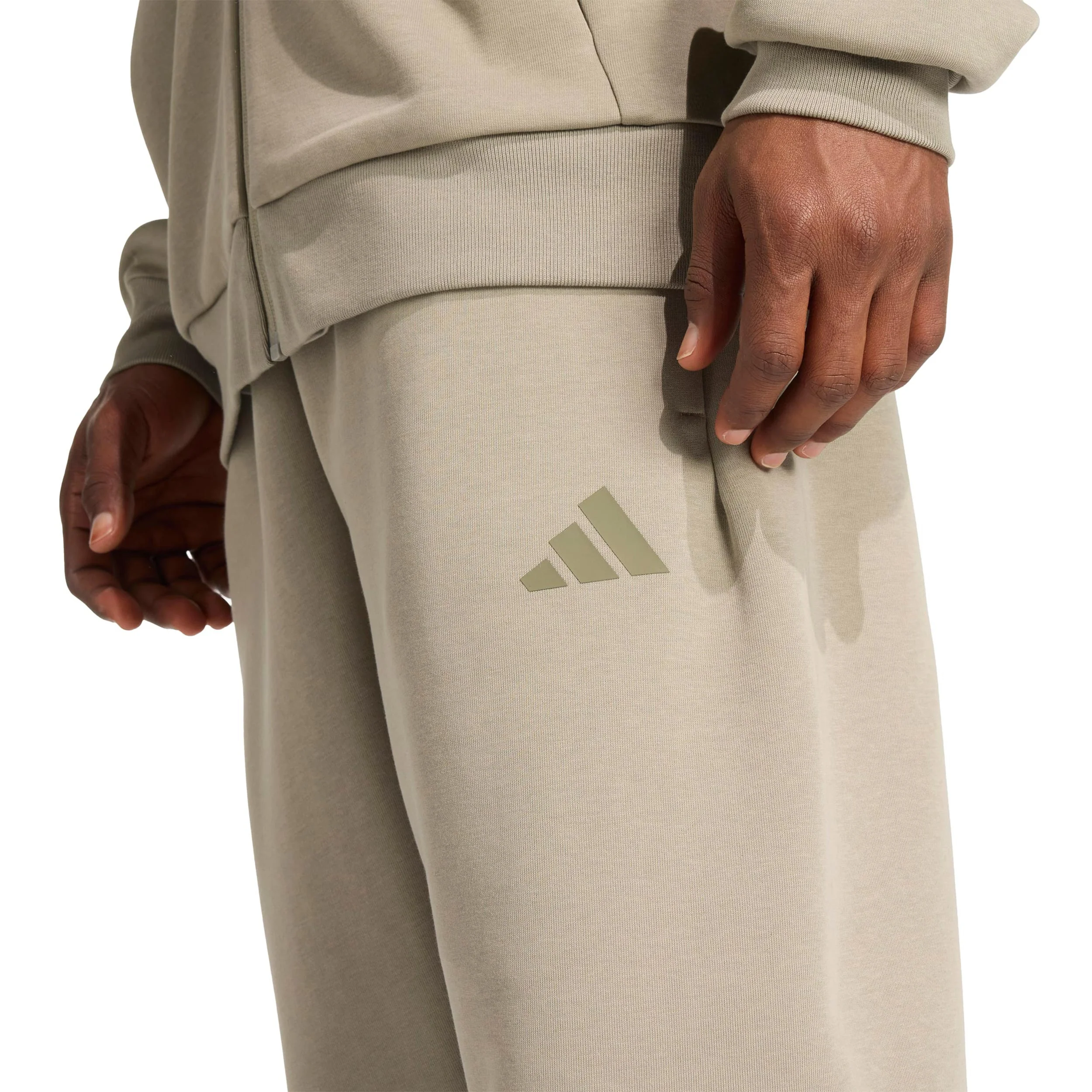 3Stripes Pantalón de entrenamiento Hombres-beige - Image 6
