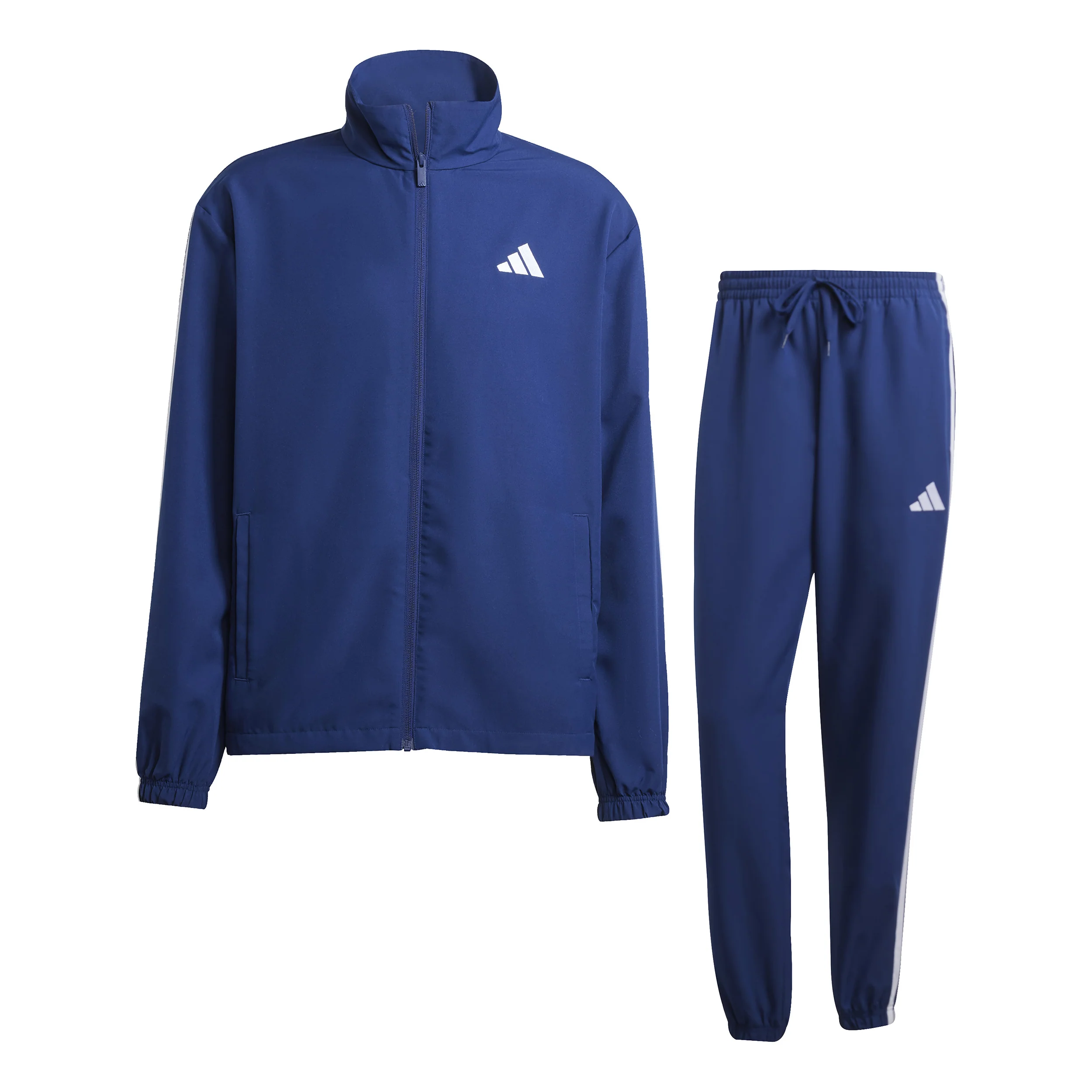 3Stripes Woven Chándal Hombres - azul oscuro