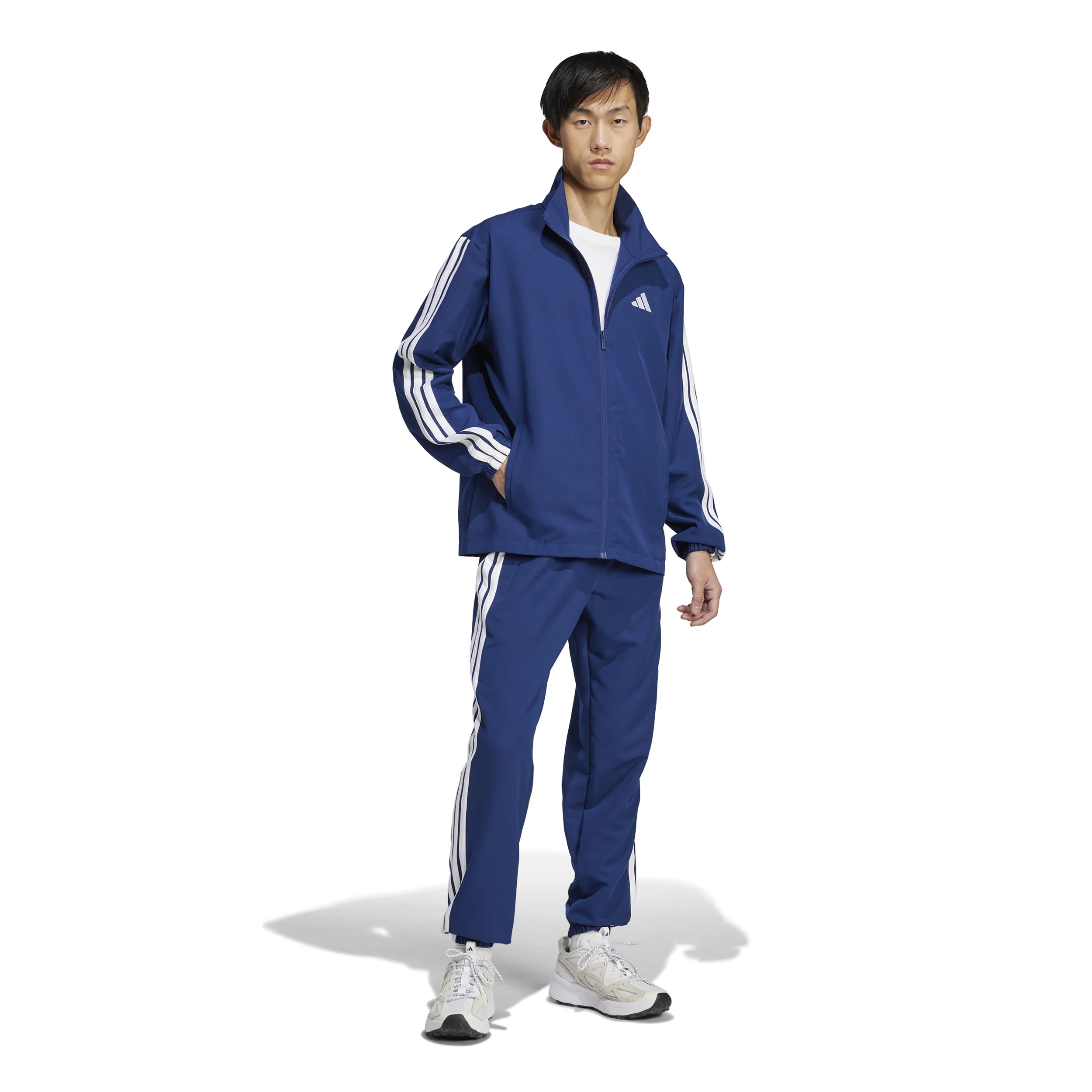 3Stripes Woven Chándal Hombres - azul oscuro - Image 6