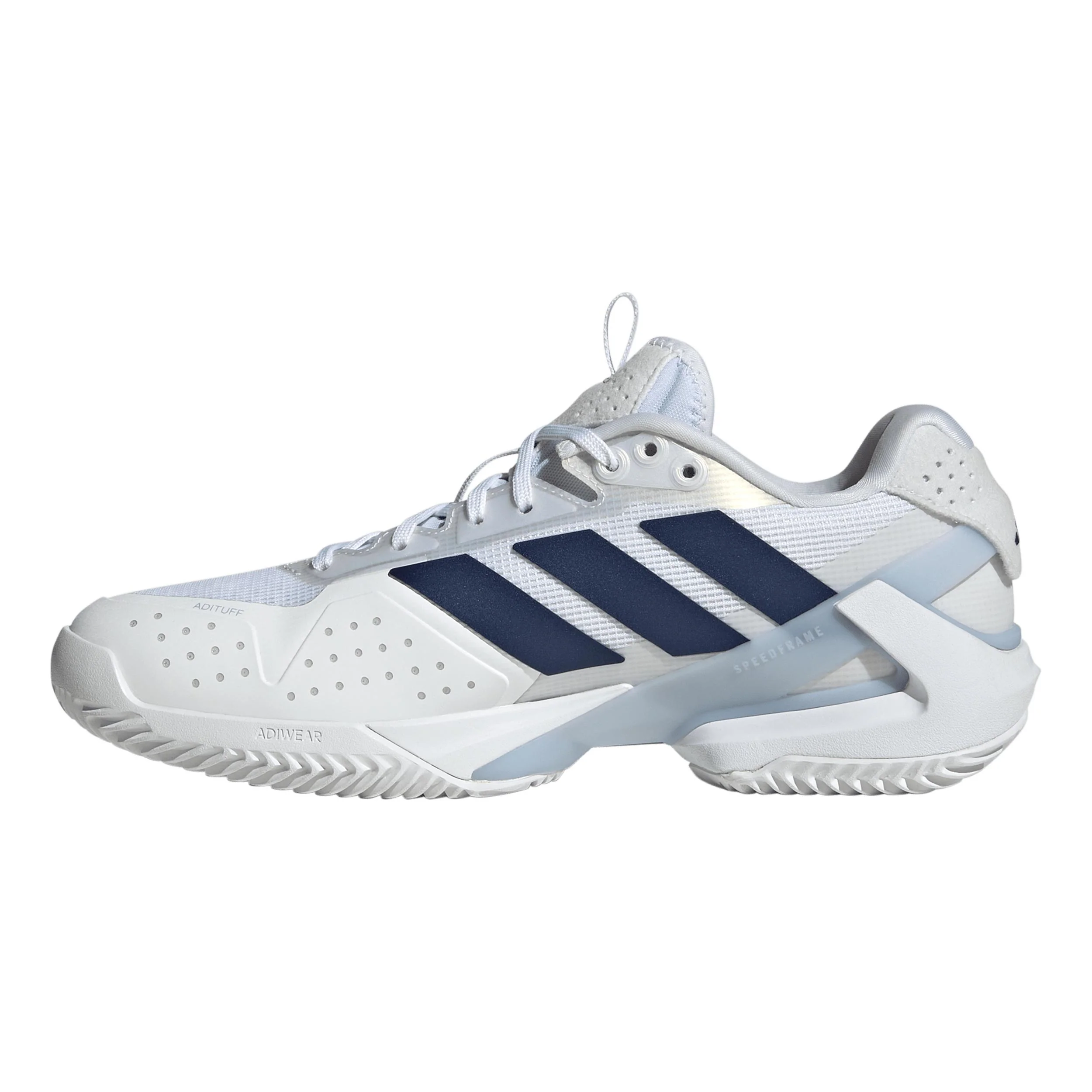 adizero Ubersonic 5 Zapatilla tierra batida Mujeres - blanco, azul oscuro - Image 2