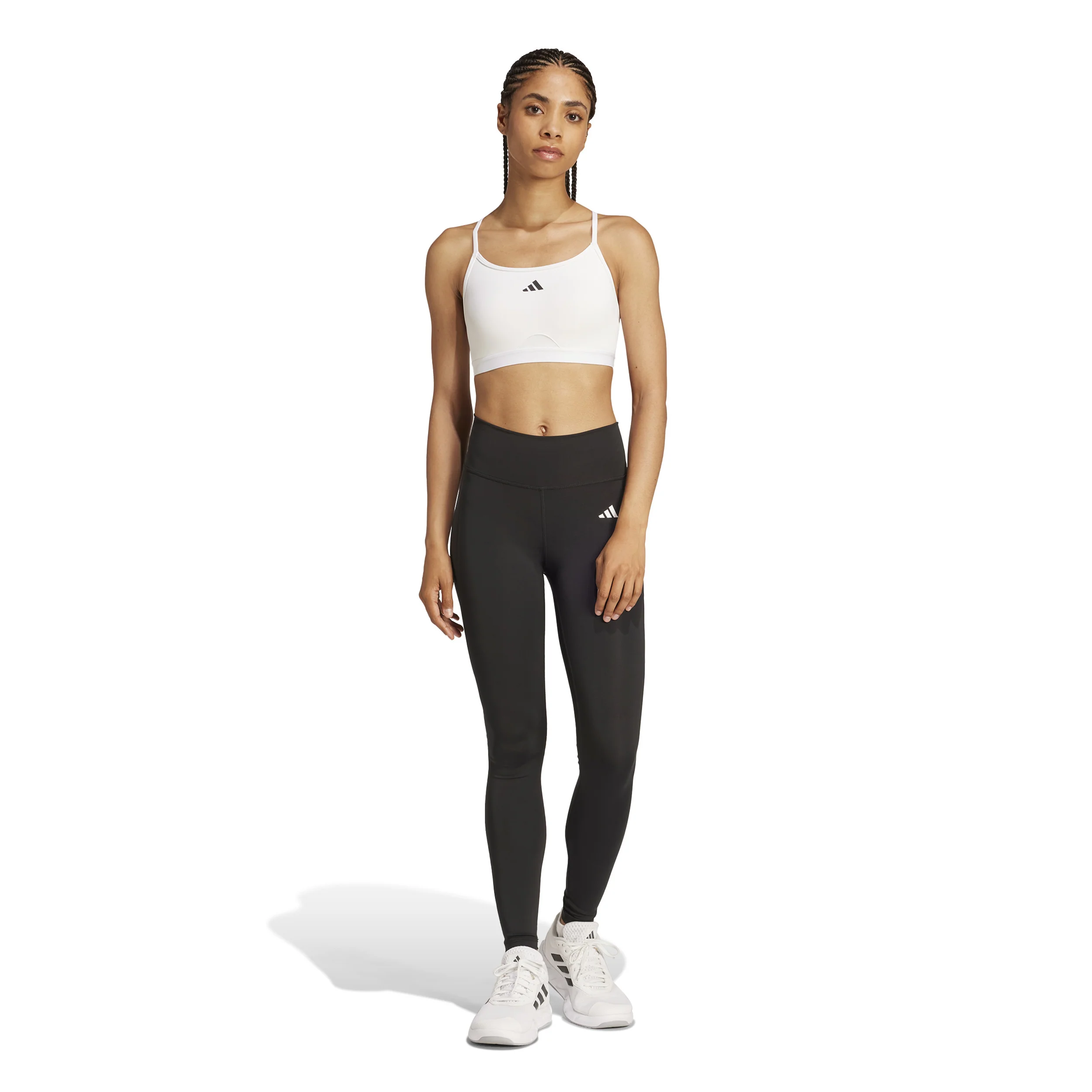 Aeroreact Training 3Stripes Sujetador deportivo Mujeres - blanco - Image 8