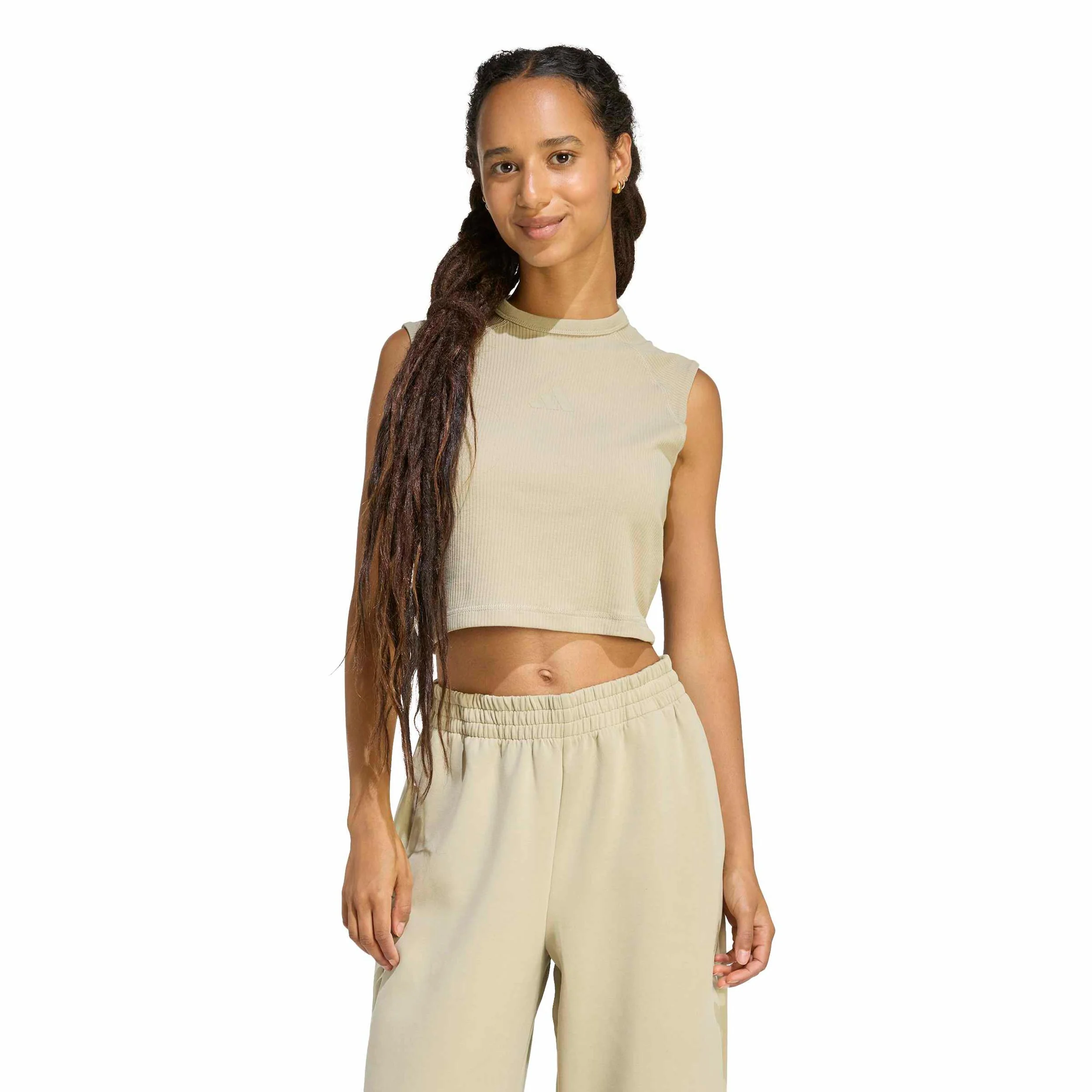 All SZN Rib Camiseta de tirantes Mujeres - beige - Image 2