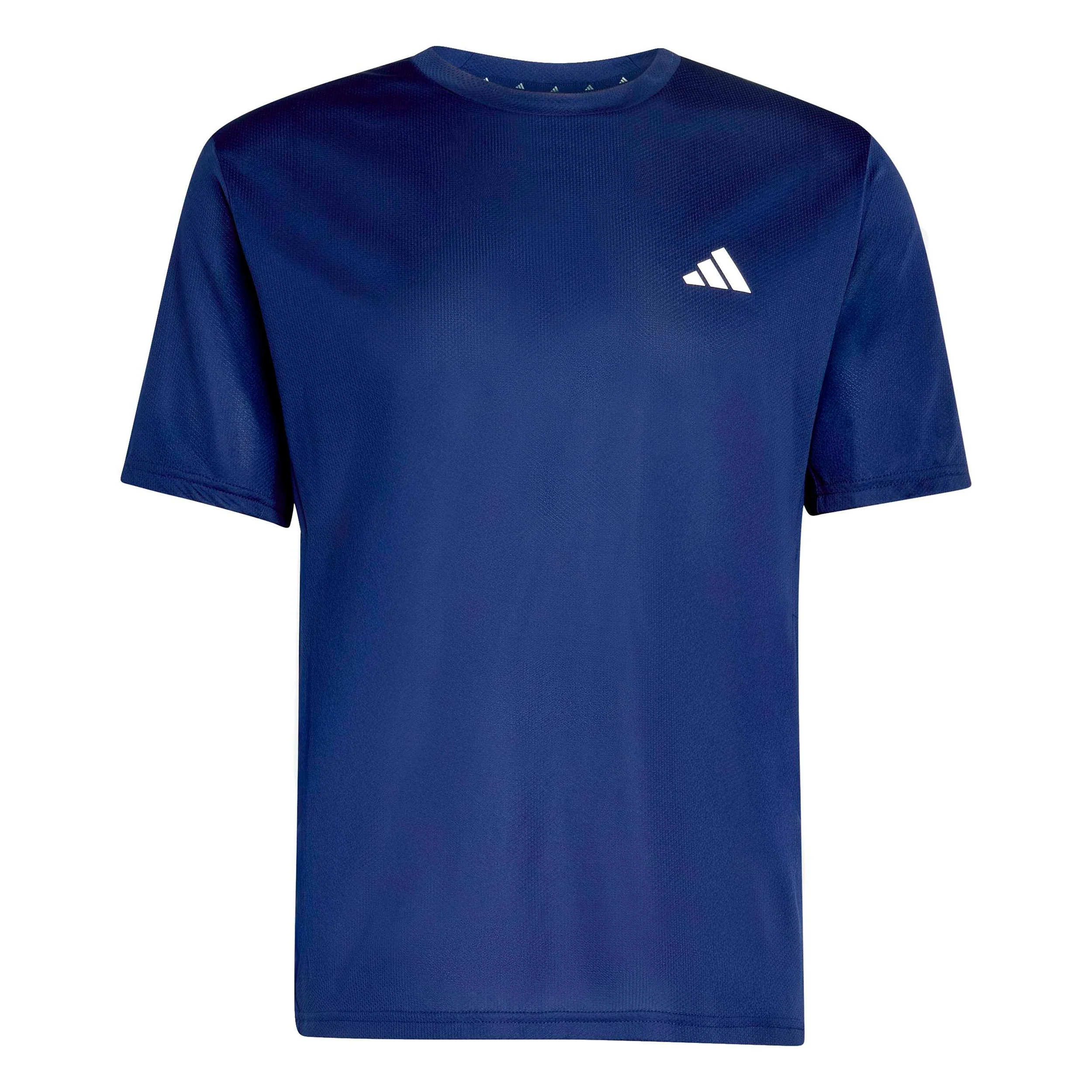 Basic Camiseta de manga corta Hombres-azul oscuro