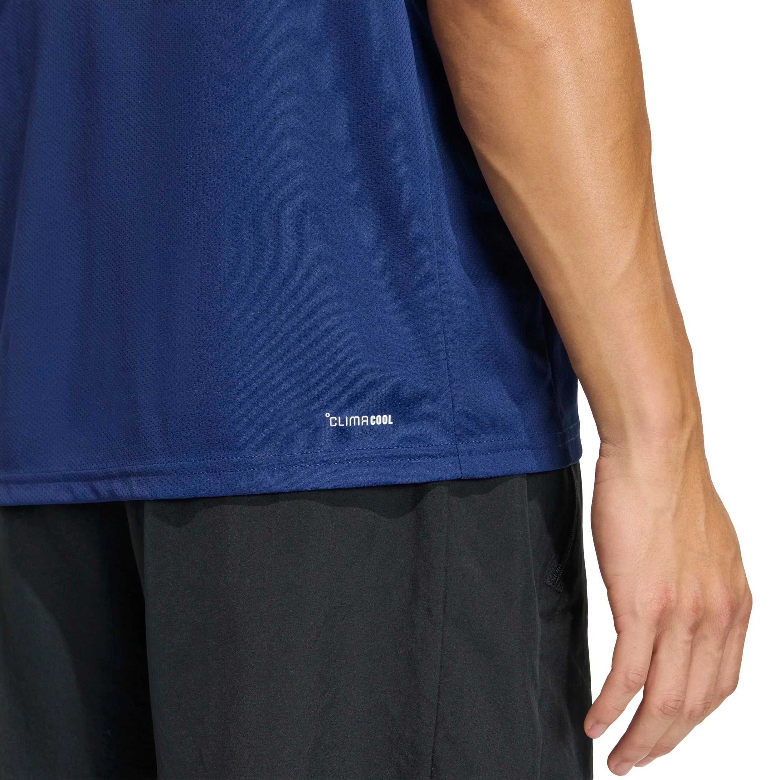 Basic Camiseta de manga corta Hombres-azul oscuro - Image 6