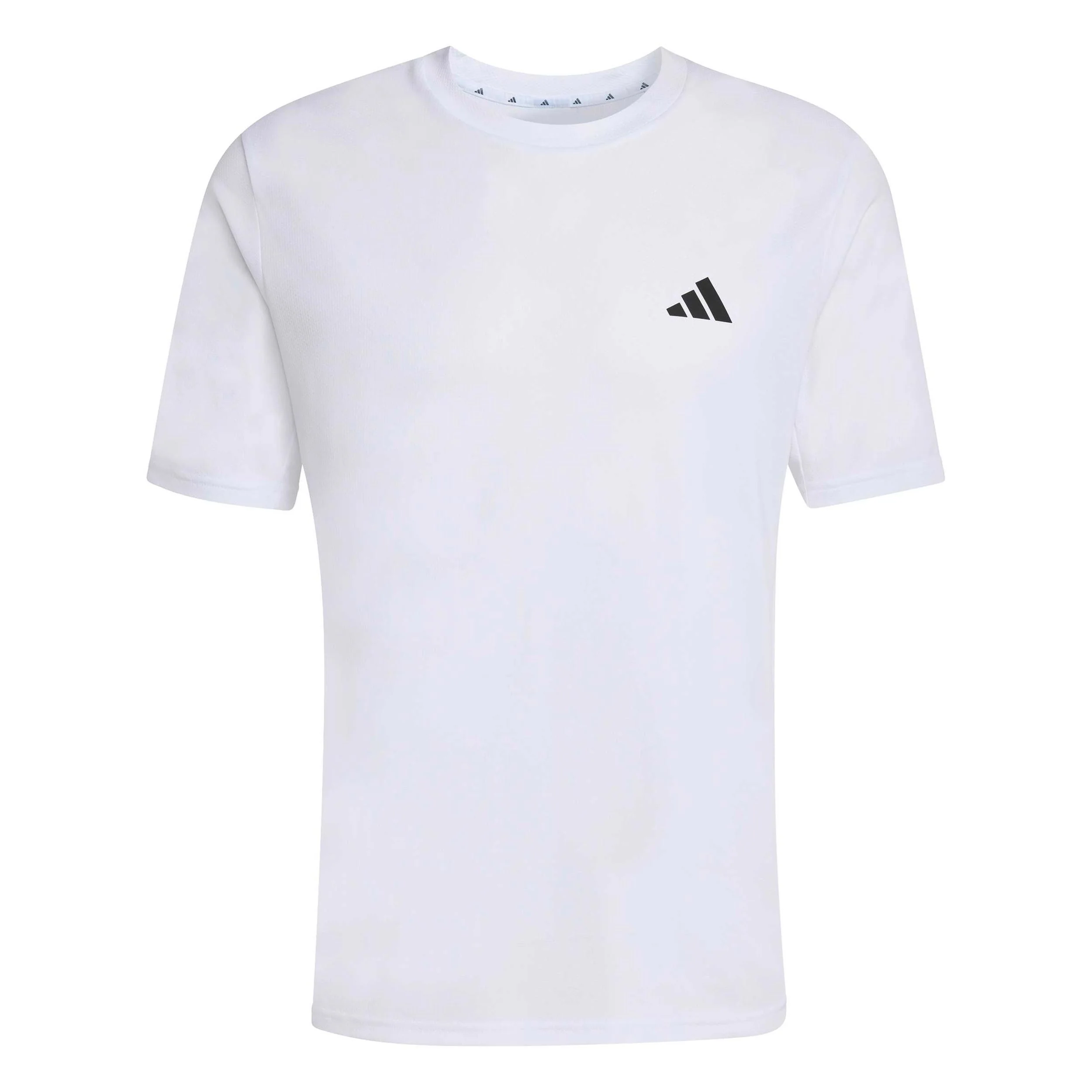 Basic Camiseta de manga corta Hombres-blanco