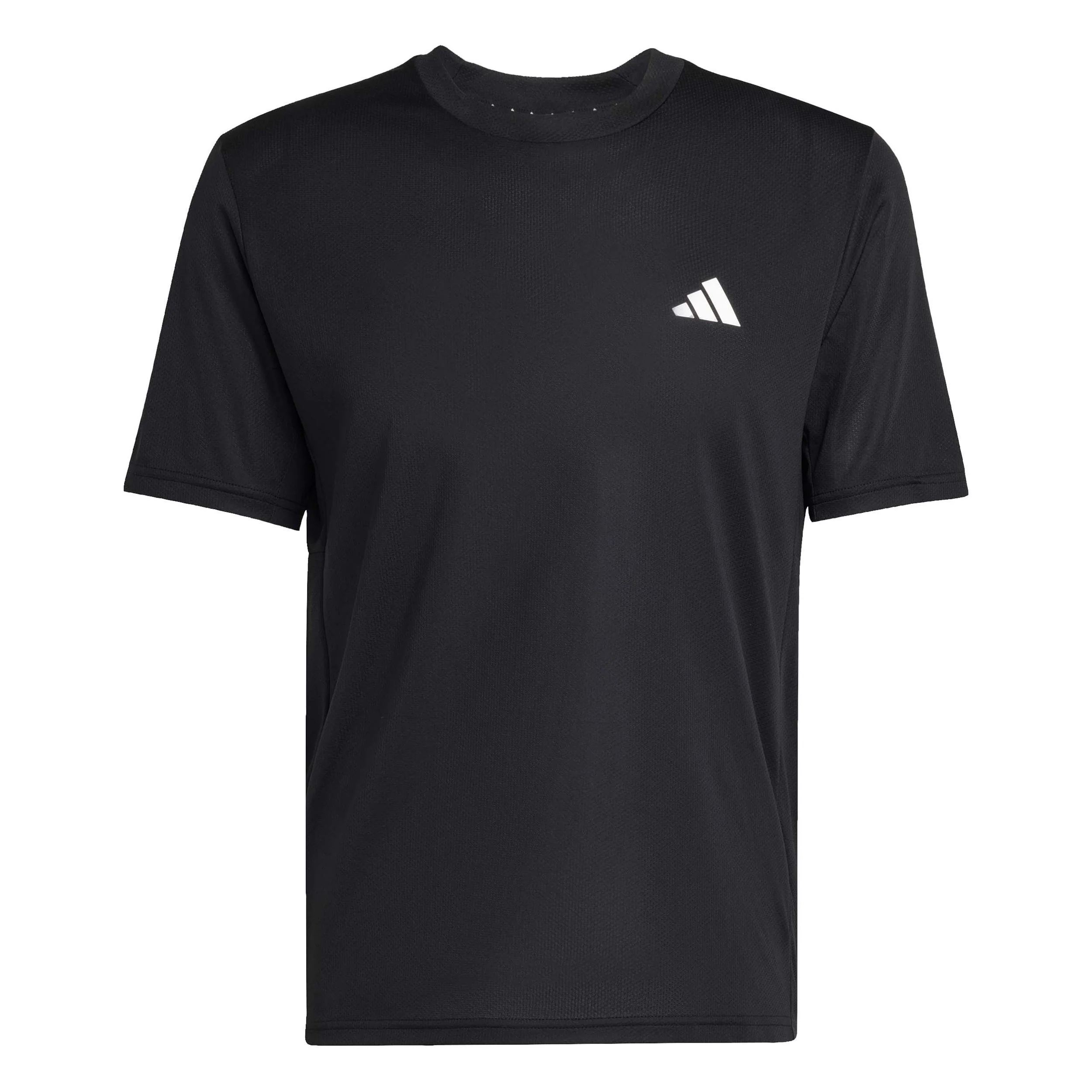 Basic Camiseta de manga corta Hombres-negro