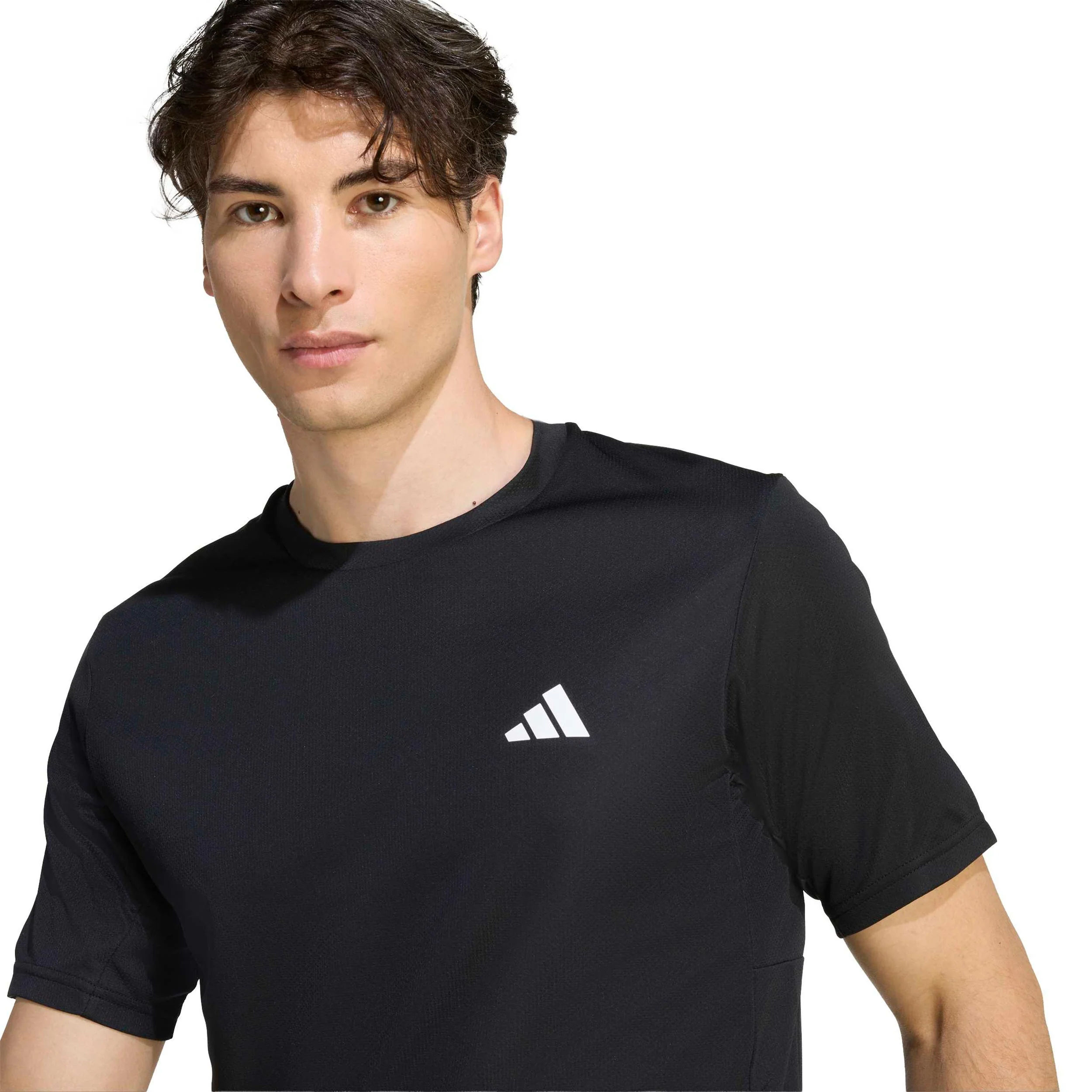 Basic Camiseta de manga corta Hombres-negro - Image 6