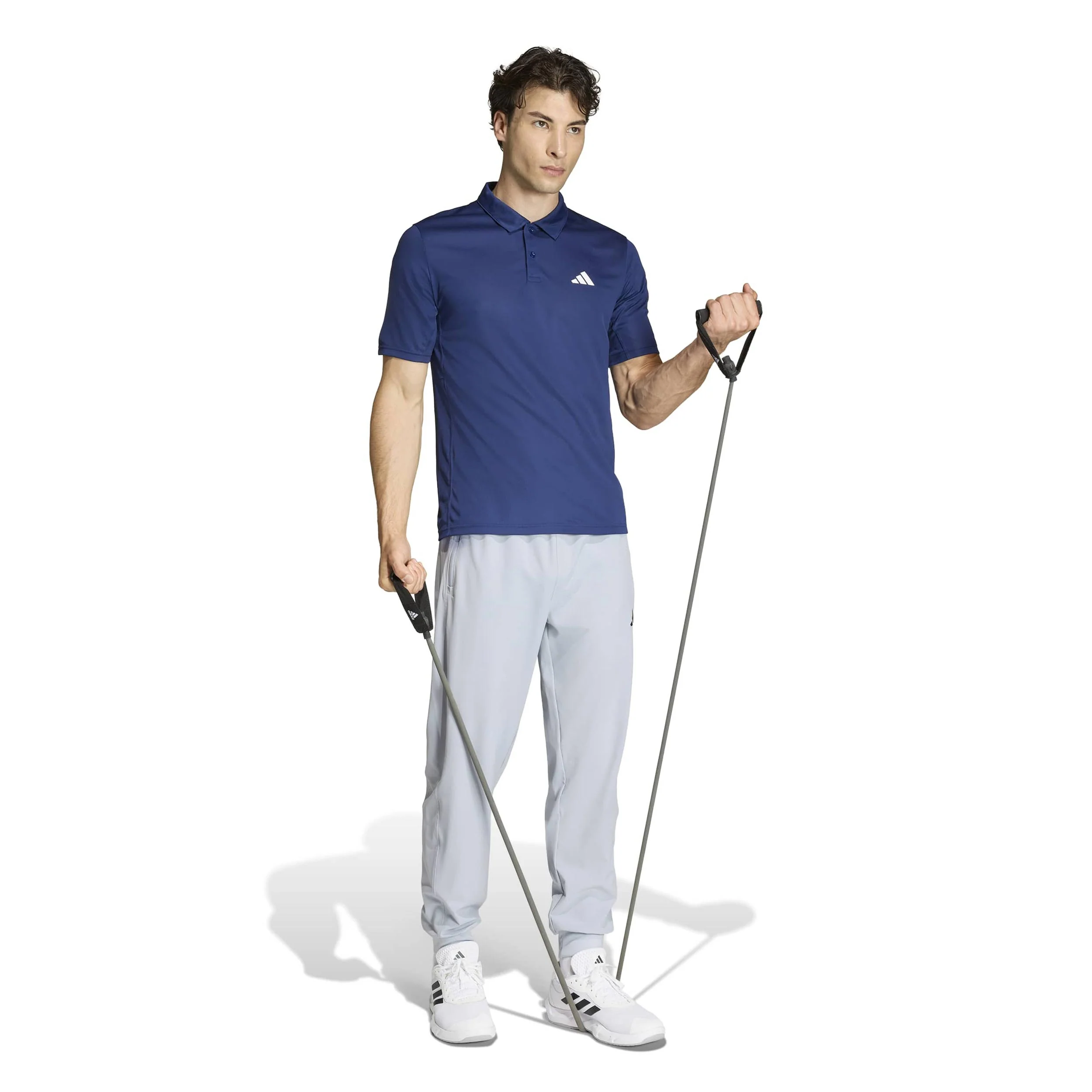 Basic Polo Hombres-azul oscuro - Image 4