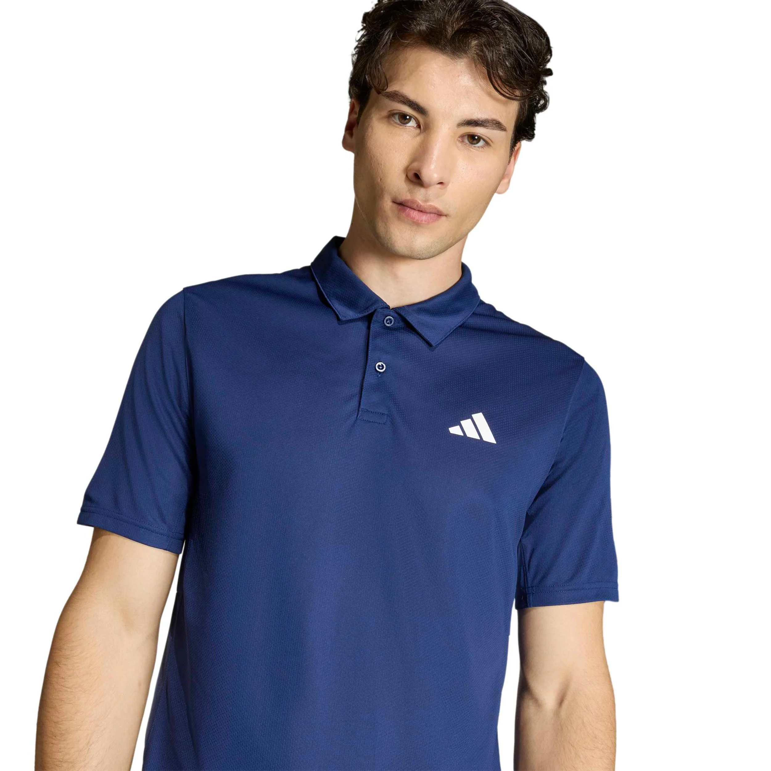 Basic Polo Hombres-azul oscuro - Image 5