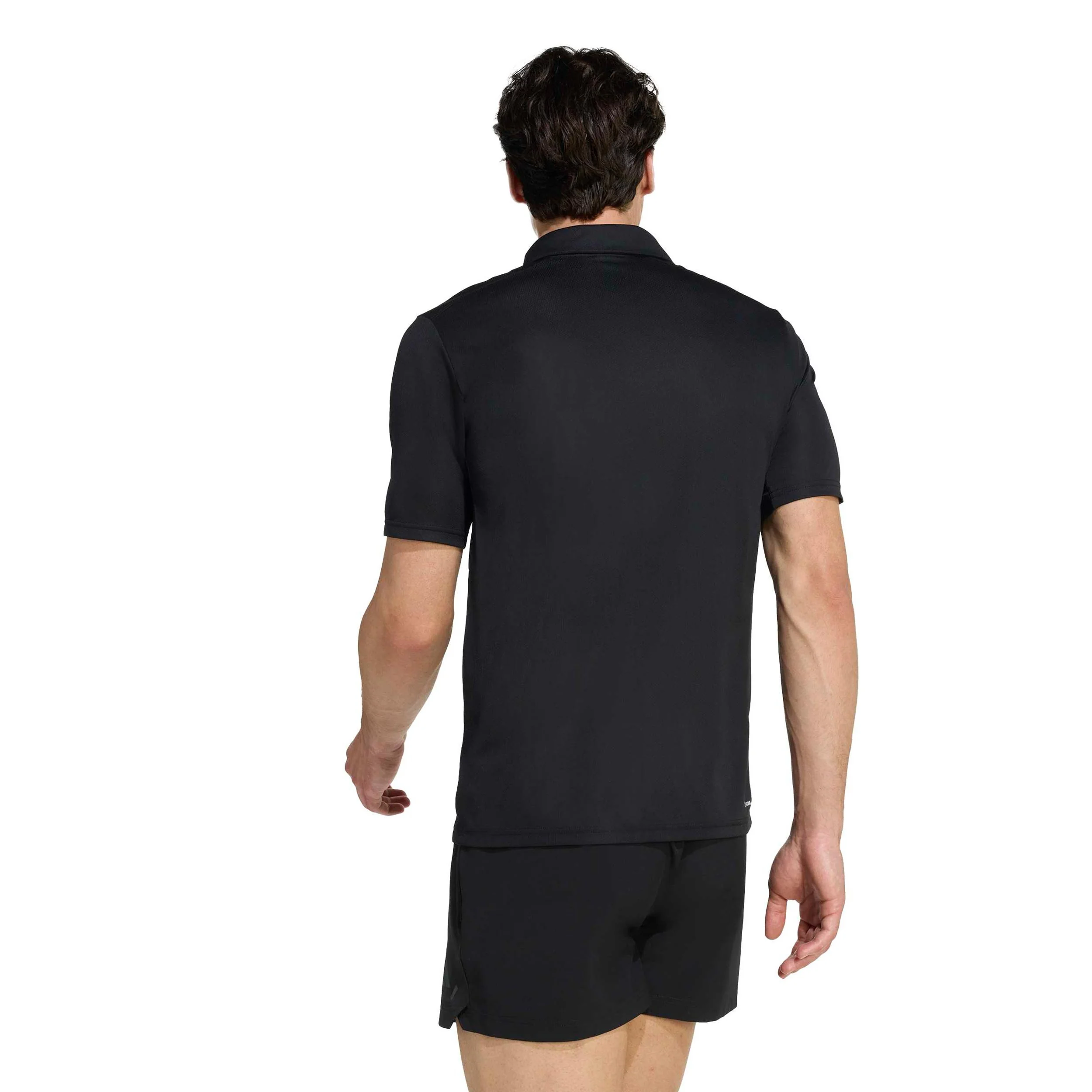 Basic Polo Hombres-negro - Image 3