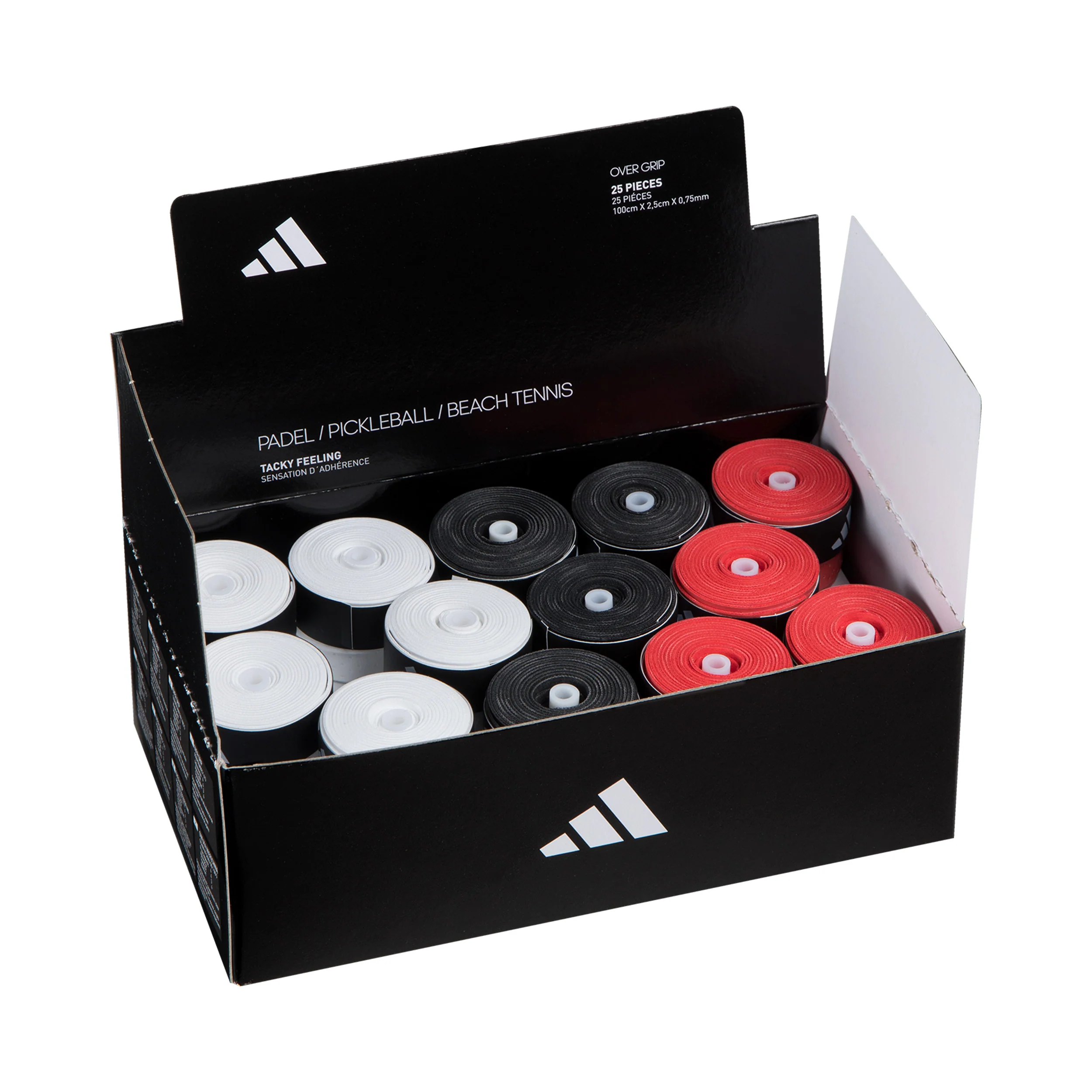 Box of overgrip Caja de 25 - multicolor