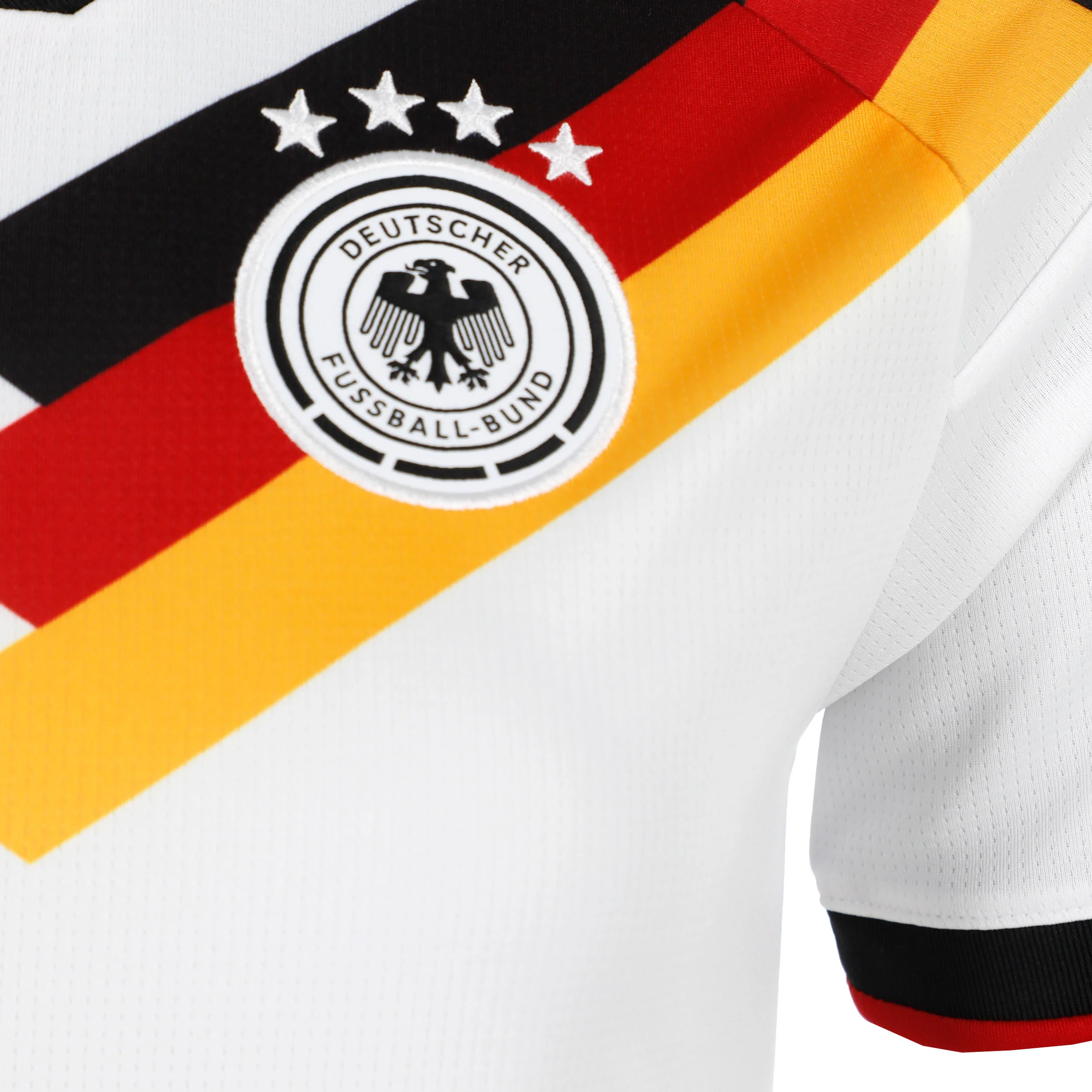 Camiseta Alemania Local 26 Mujer – Blanca - Image 4