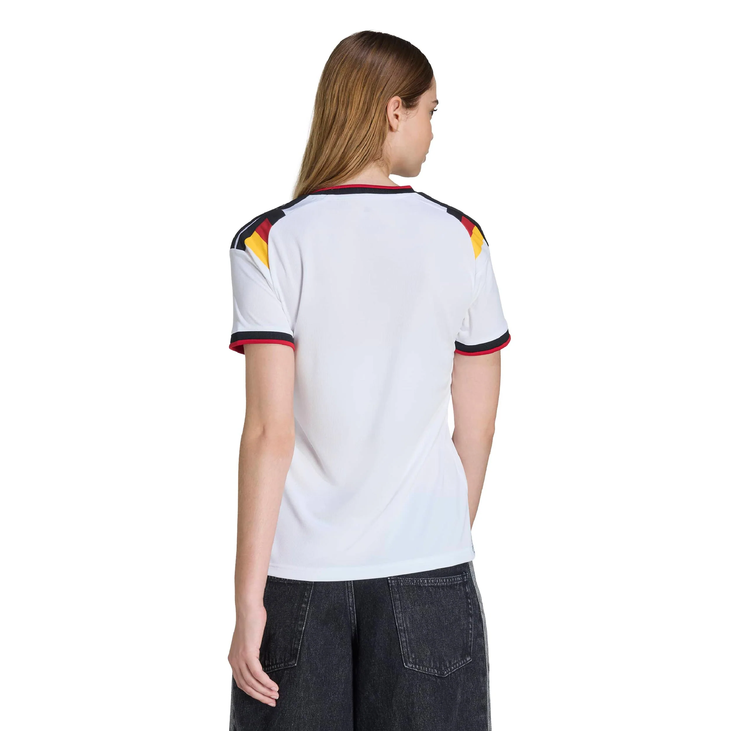 Camiseta Alemania Local 26 Mujer – Blanca - Image 7