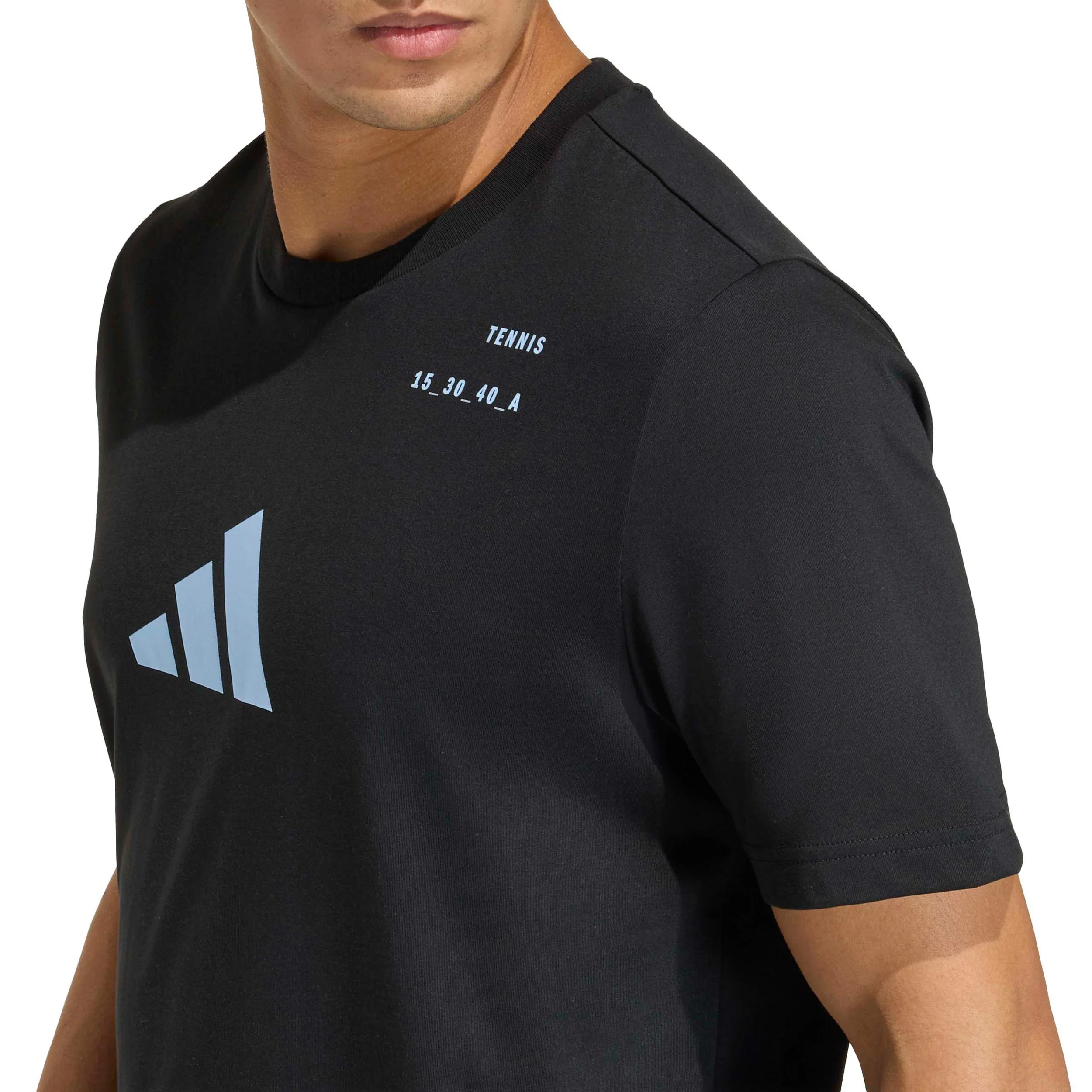 Category Graphic Camiseta de manga corta Hombres - negro, blanco - Image 6