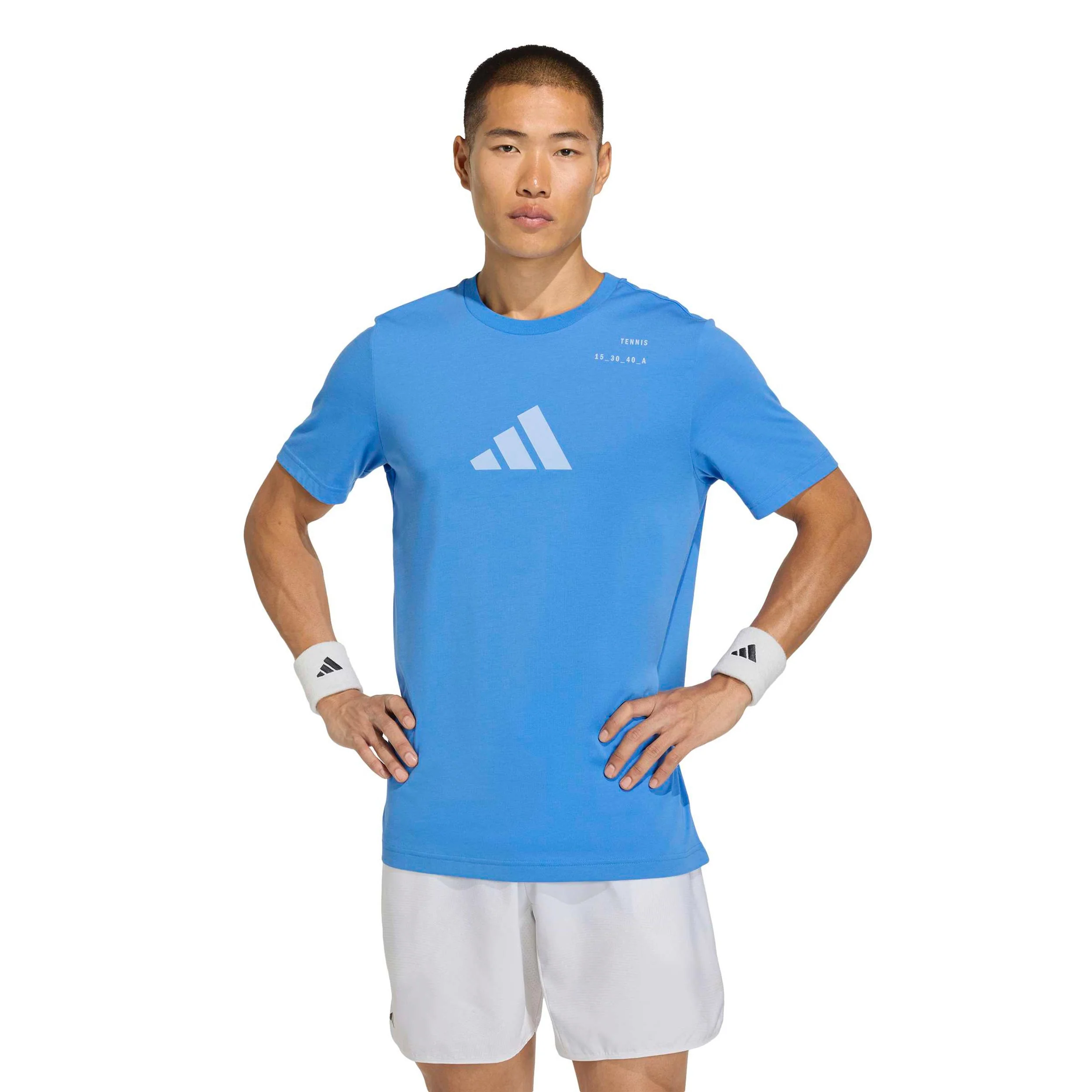 Category Graphic Camiseta de manga corta Hombres - turquesa, blanco - Image 2