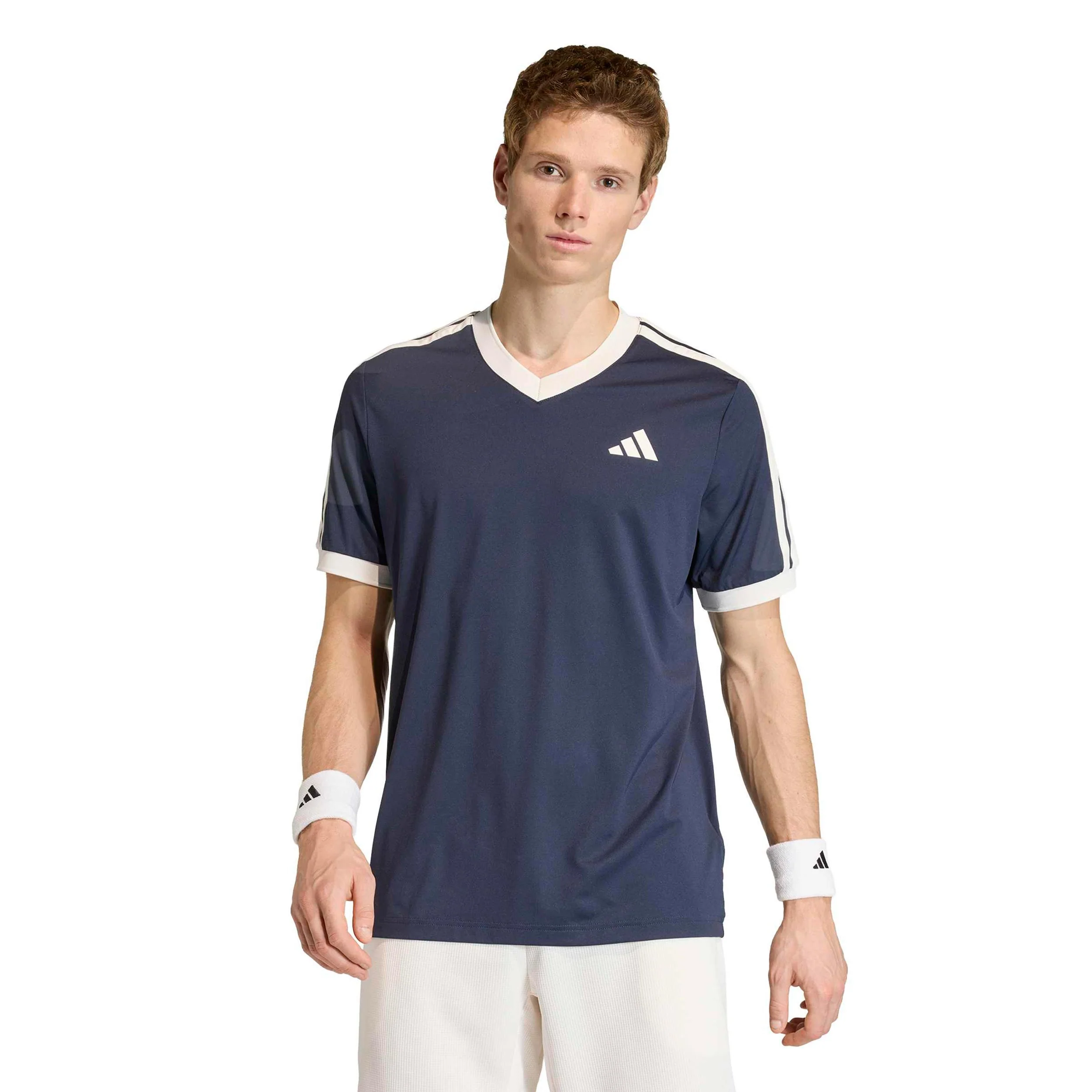 Classics Camiseta de manga corta Hombres - azul oscuro, beige - Image 2