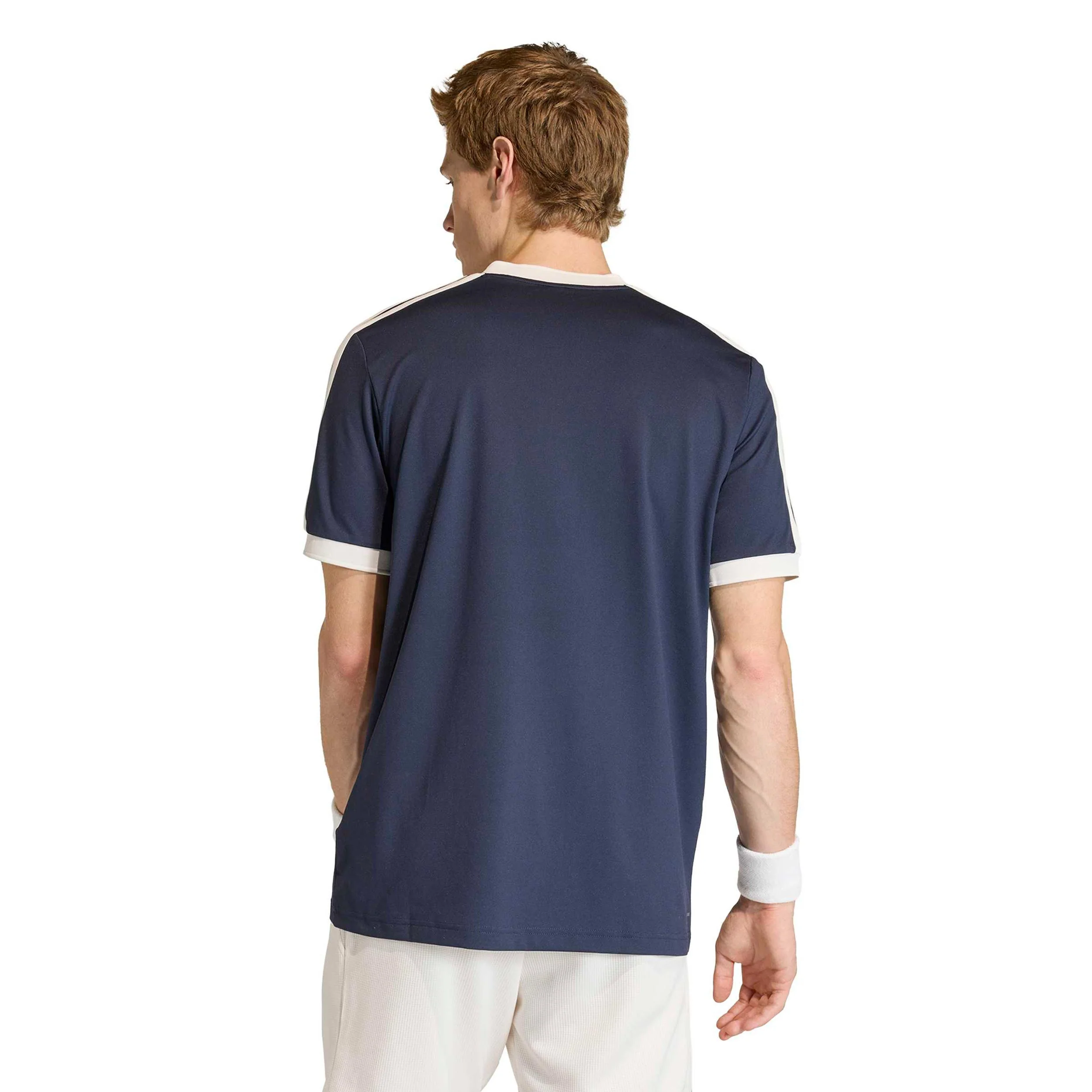 Classics Camiseta de manga corta Hombres - azul oscuro, beige - Image 3