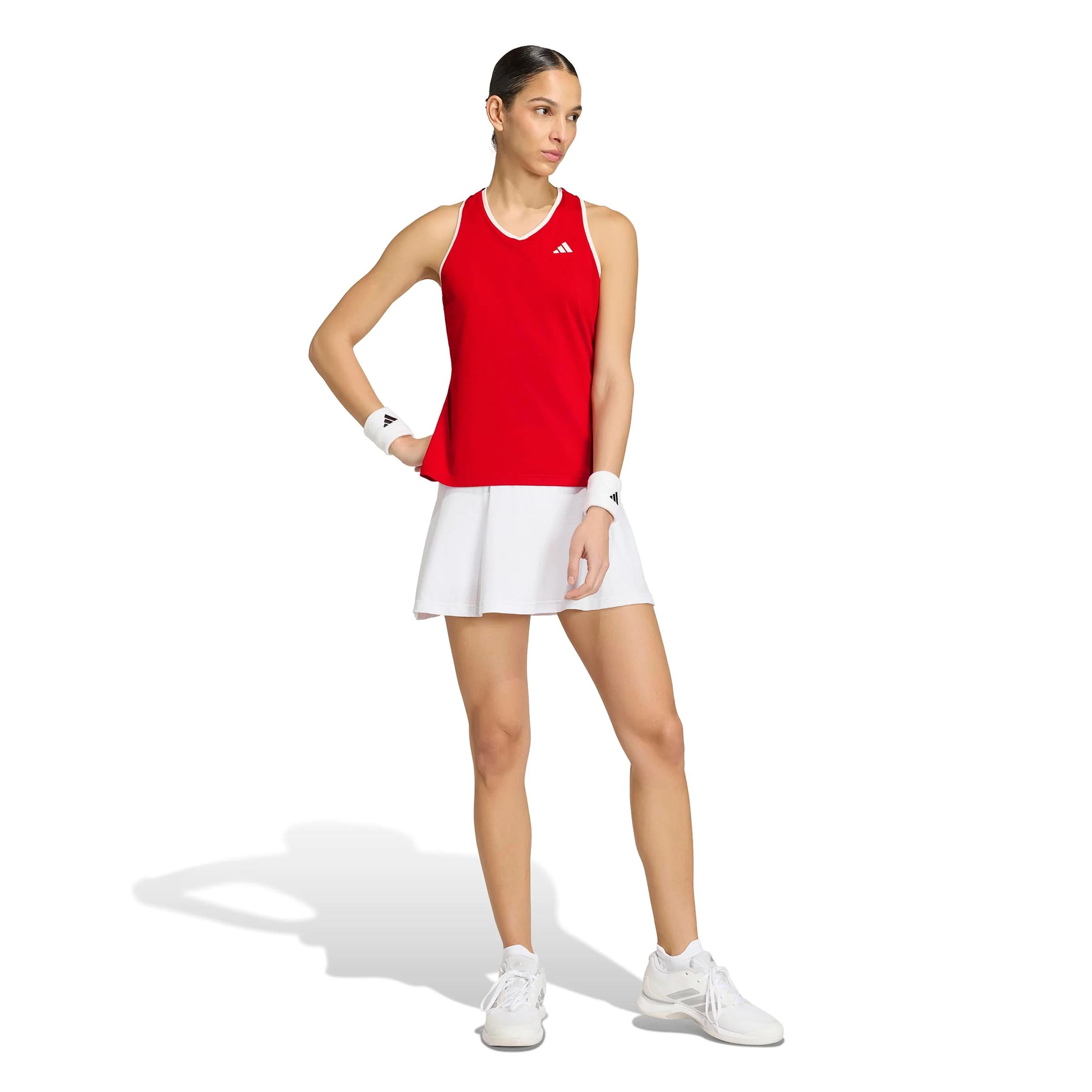 Classics Camiseta de tirantes Mujeres - rojo, beige - Image 4