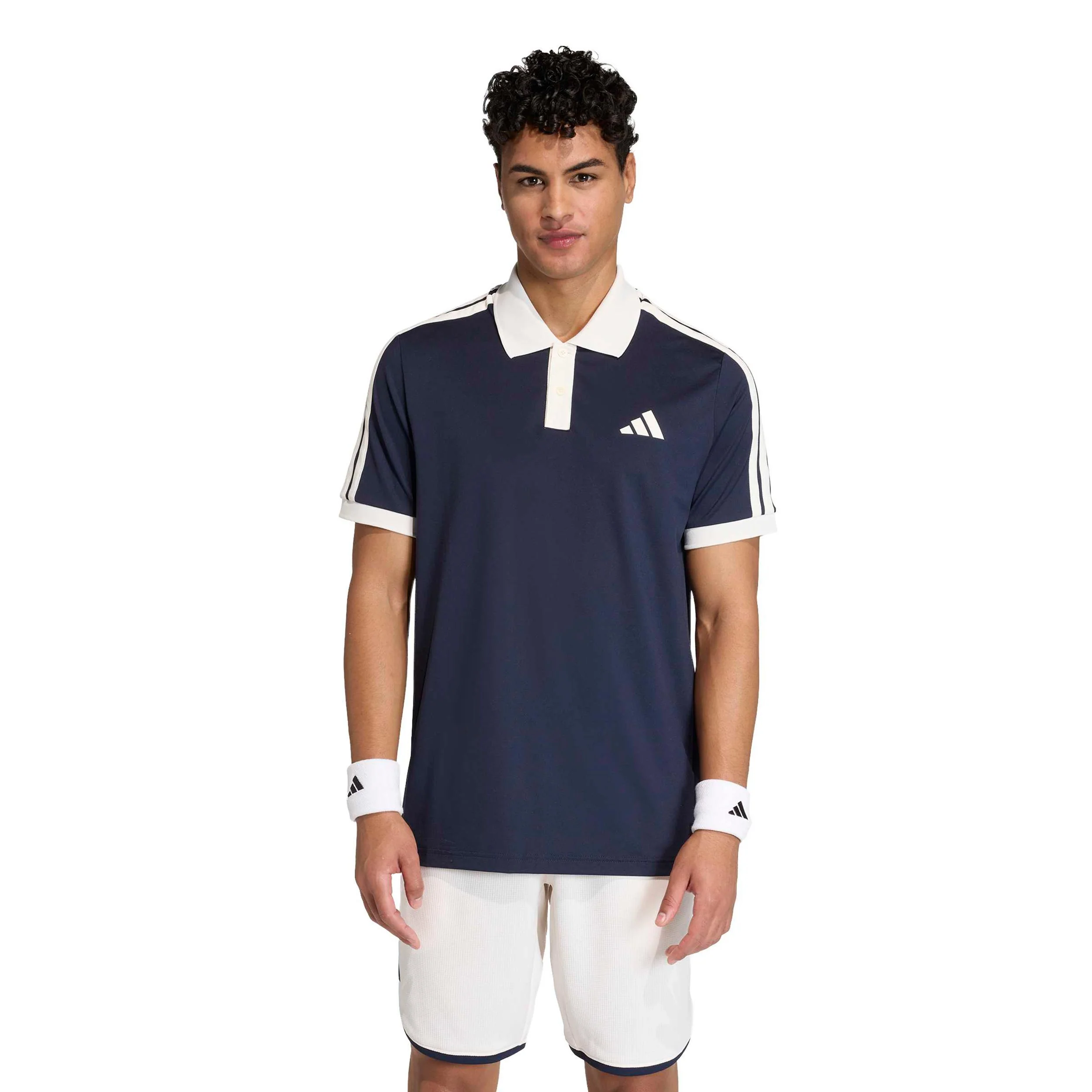 Classics Polo Hombres - azul oscuro, beige - Image 2
