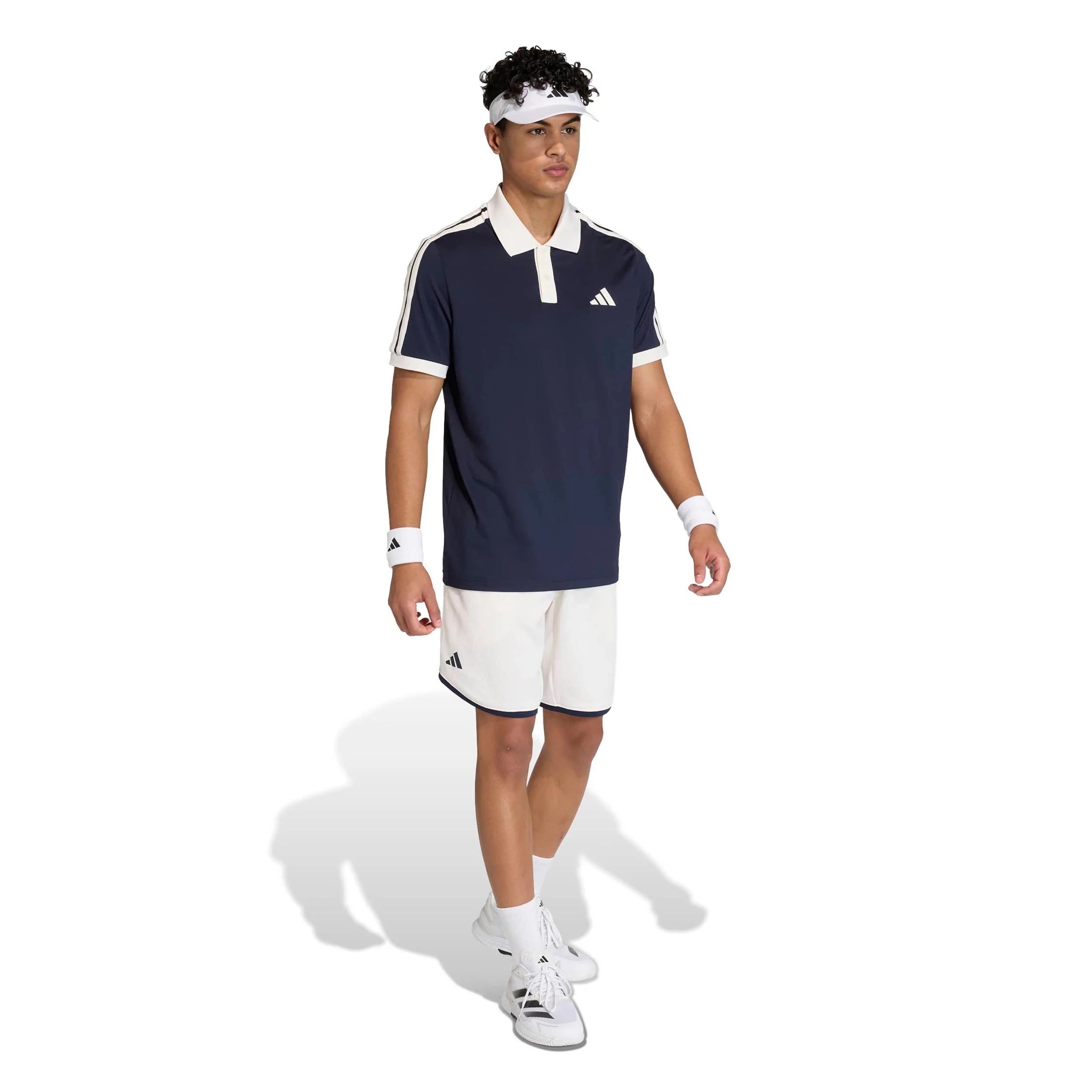 Classics Polo Hombres - azul oscuro, beige - Image 4