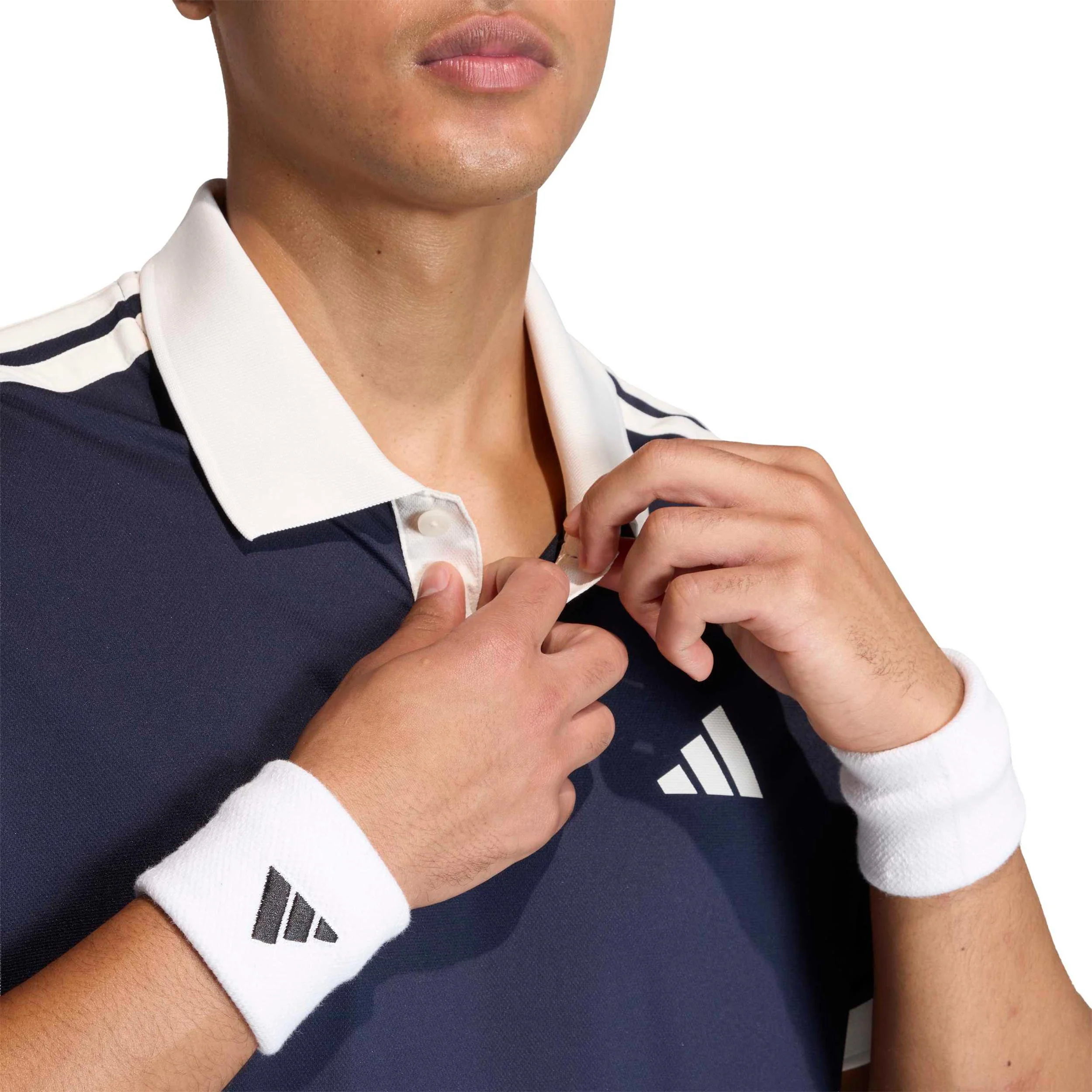 Classics Polo Hombres - azul oscuro, beige - Image 5