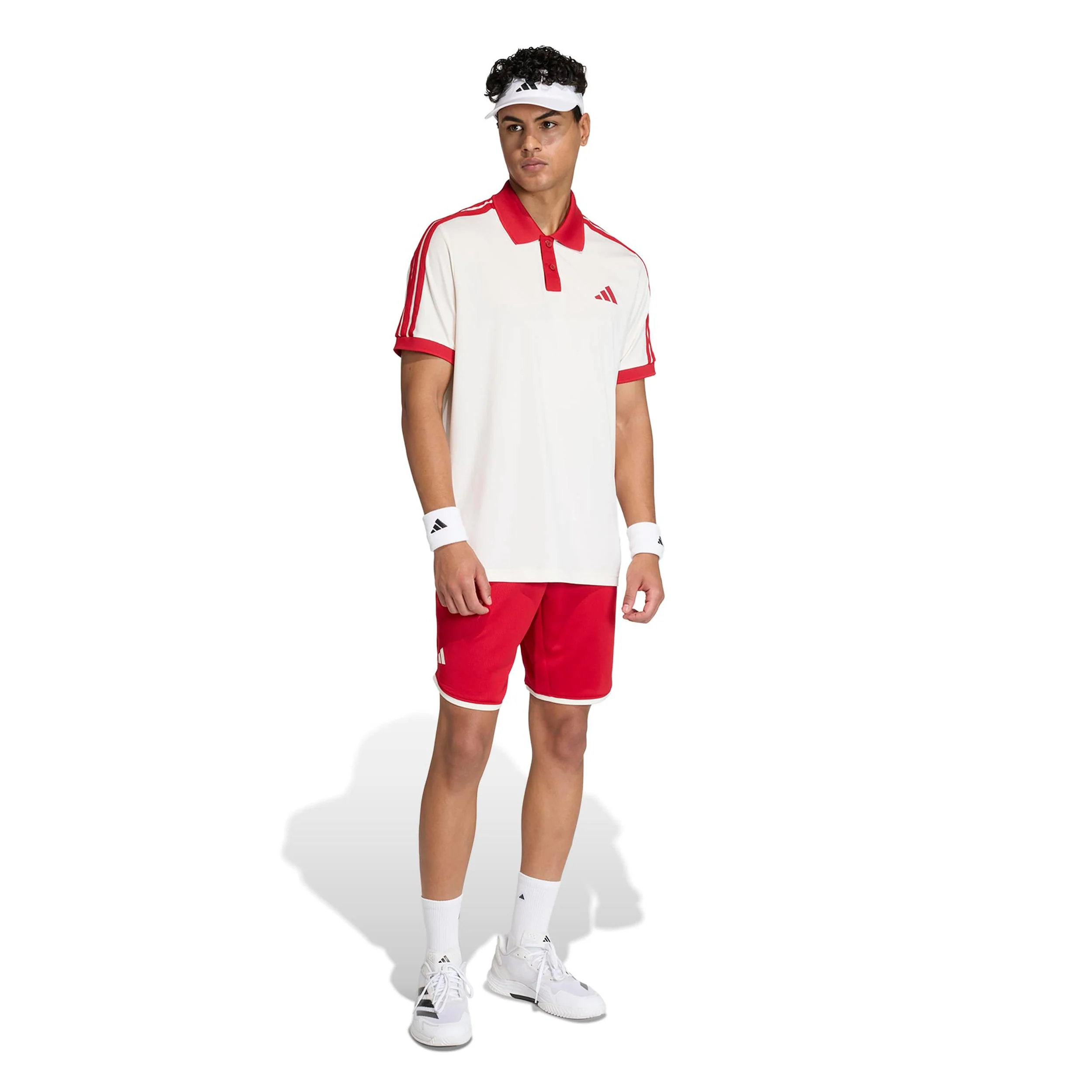 Classics Polo Hombres - beige, rojo - Image 3