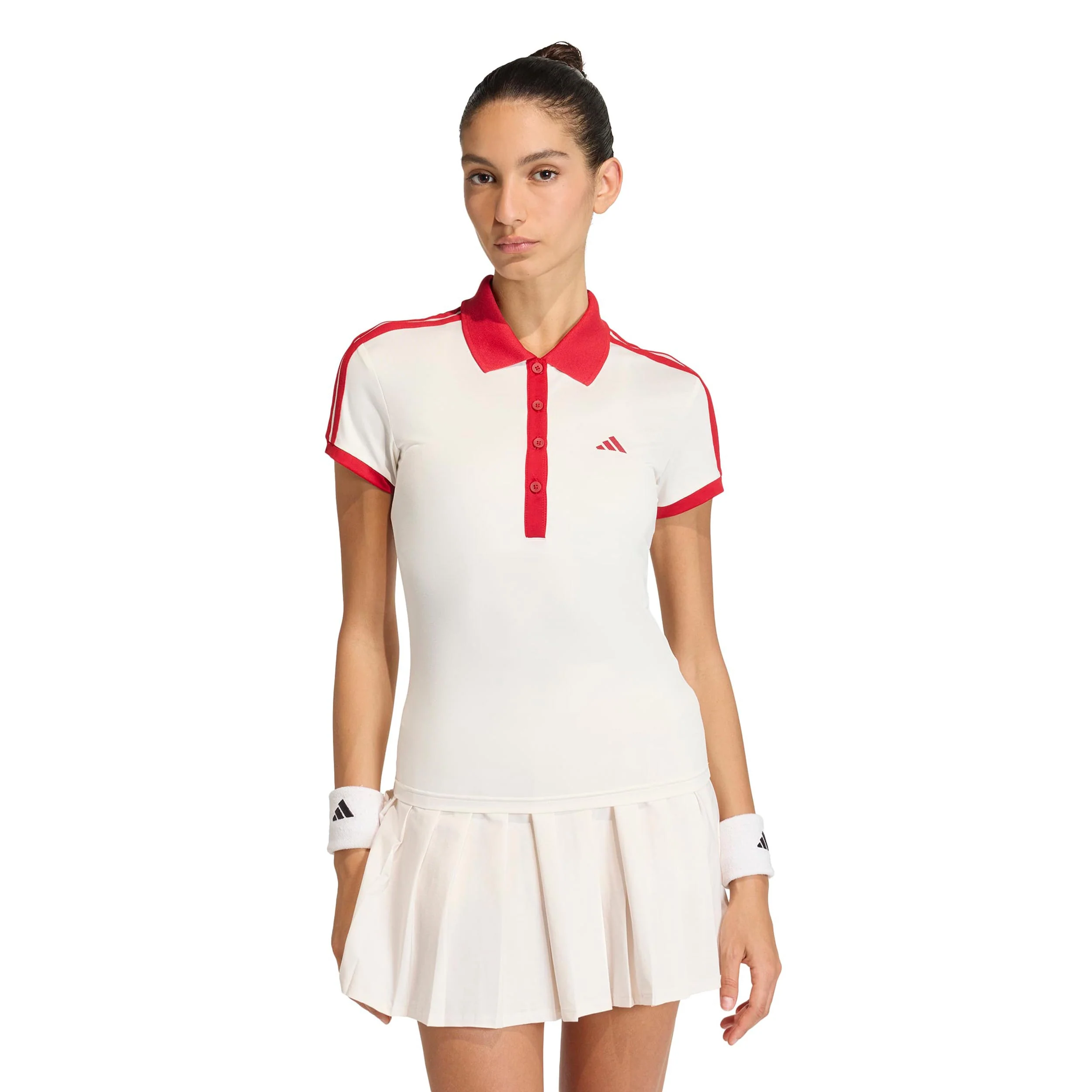 Classics Polo Mujeres - beige, rojo - Image 2