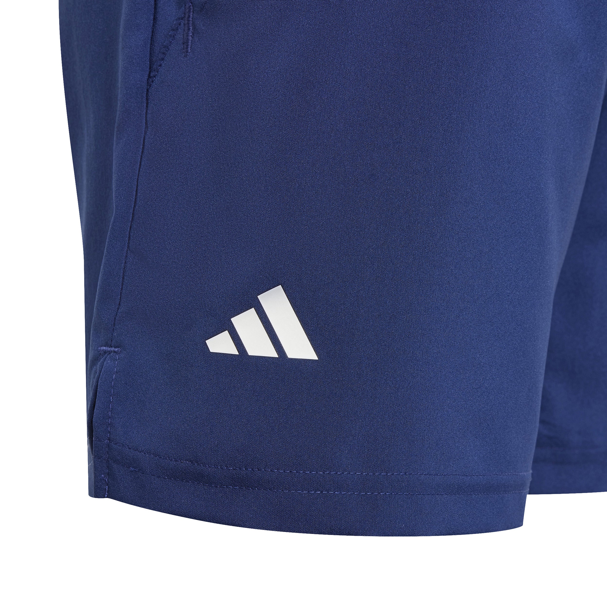 Club 3 Stripes 5in Shorts Chicos-Azul Oscuro - Image 5