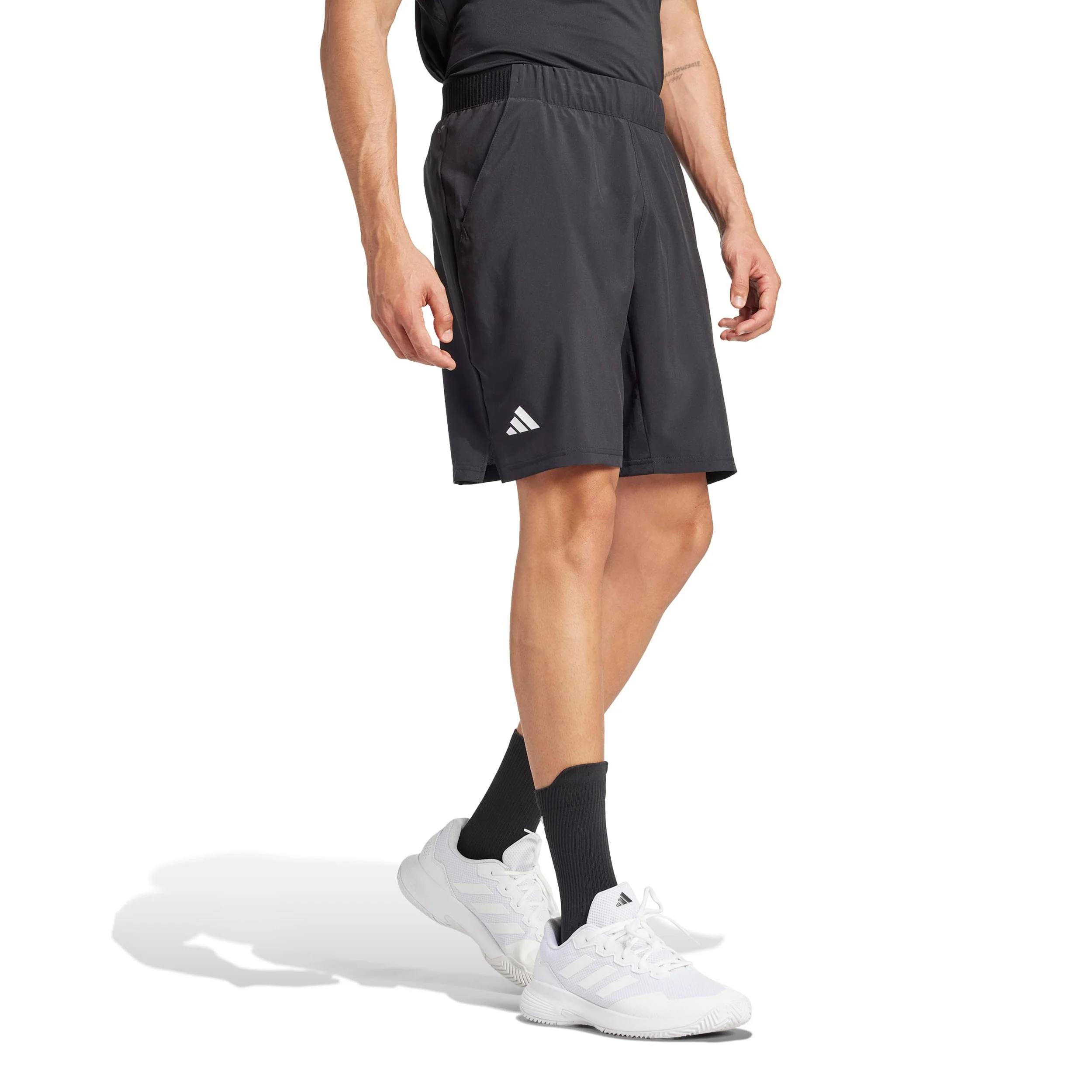 Club 7Inch Sweat Shorts Hombres-negro