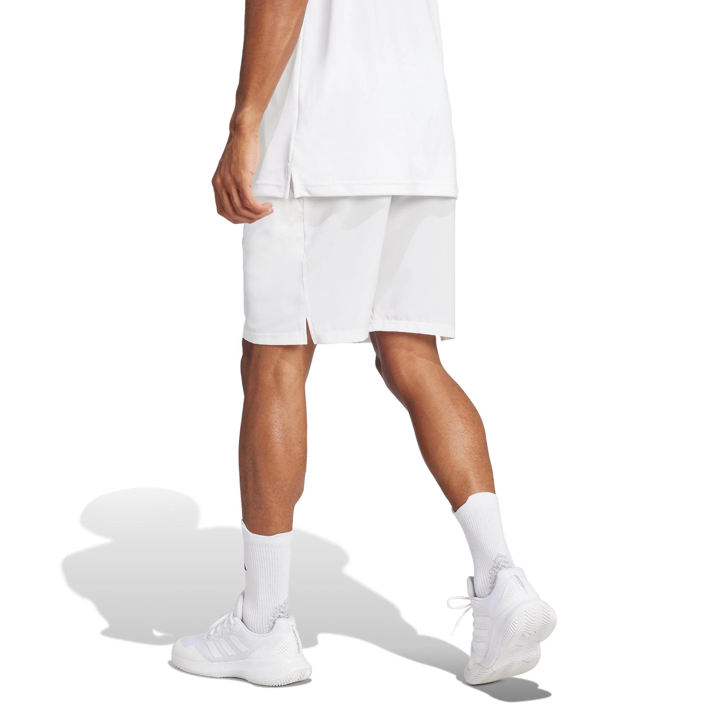 Club 9Inch Sweat Shorts Hombres-blanco - Image 3