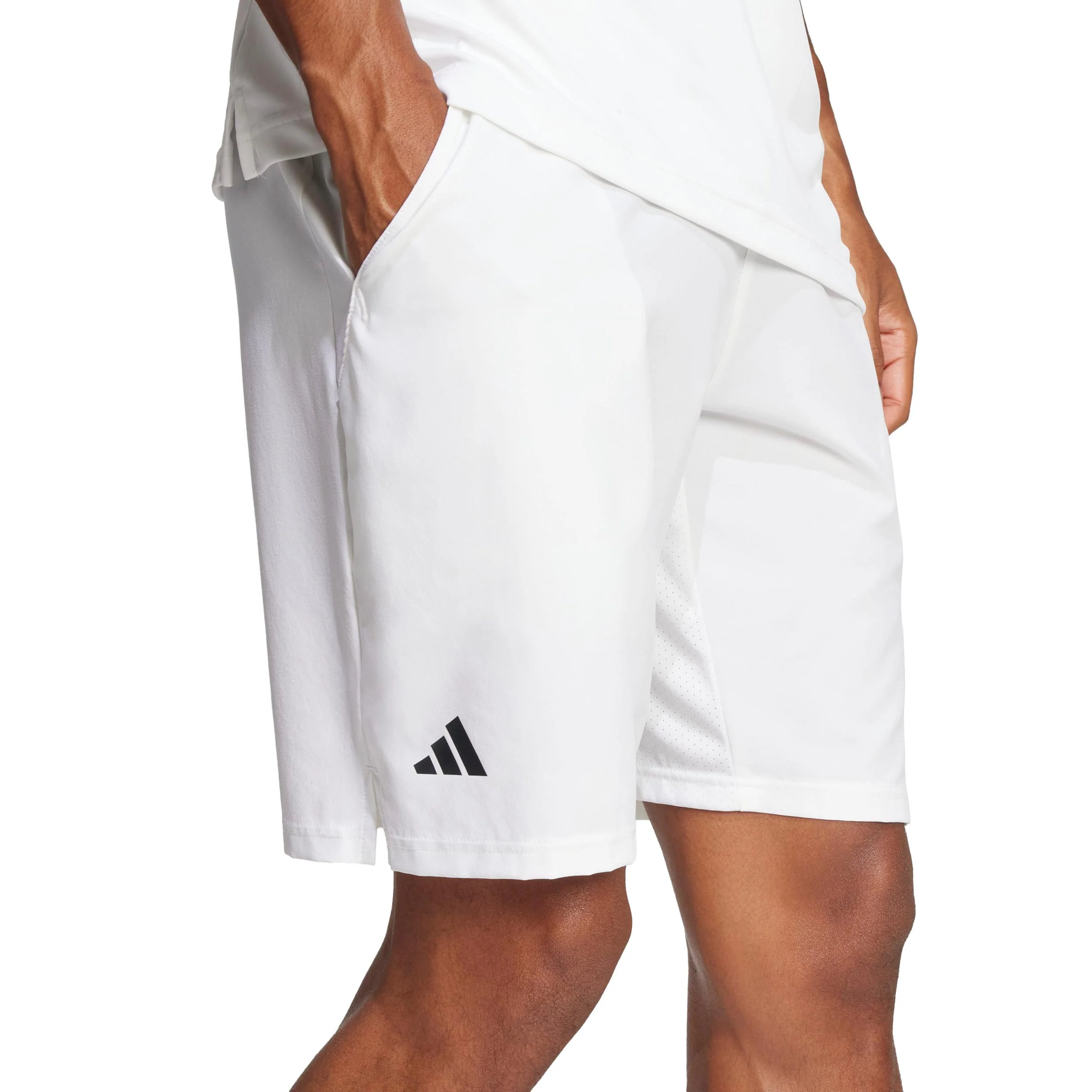 Club 9Inch Sweat Shorts Hombres-blanco - Image 5