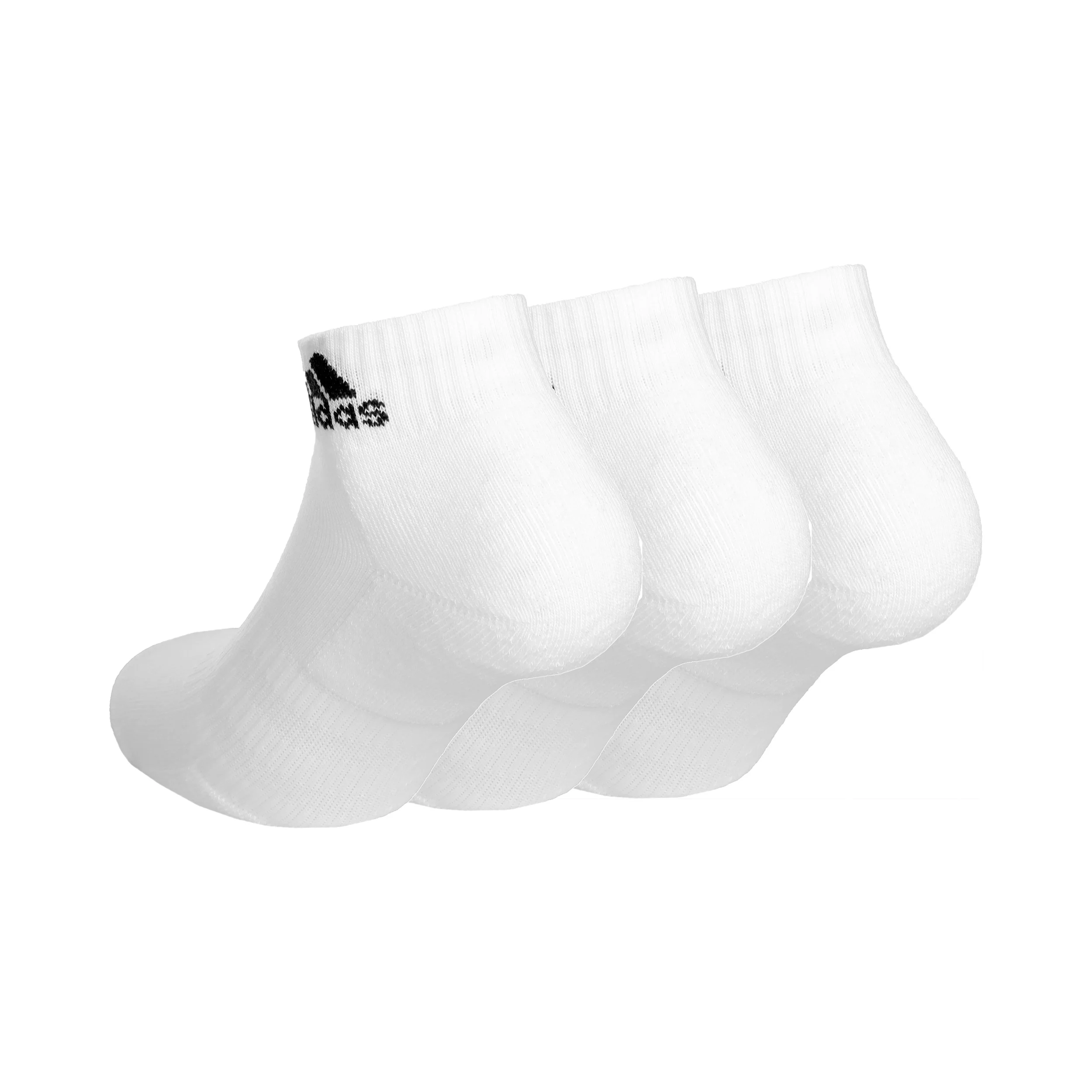 Crew Sportswear Ankle Calcetines Deporte Pack De 3-Blanco,Negro - Image 2