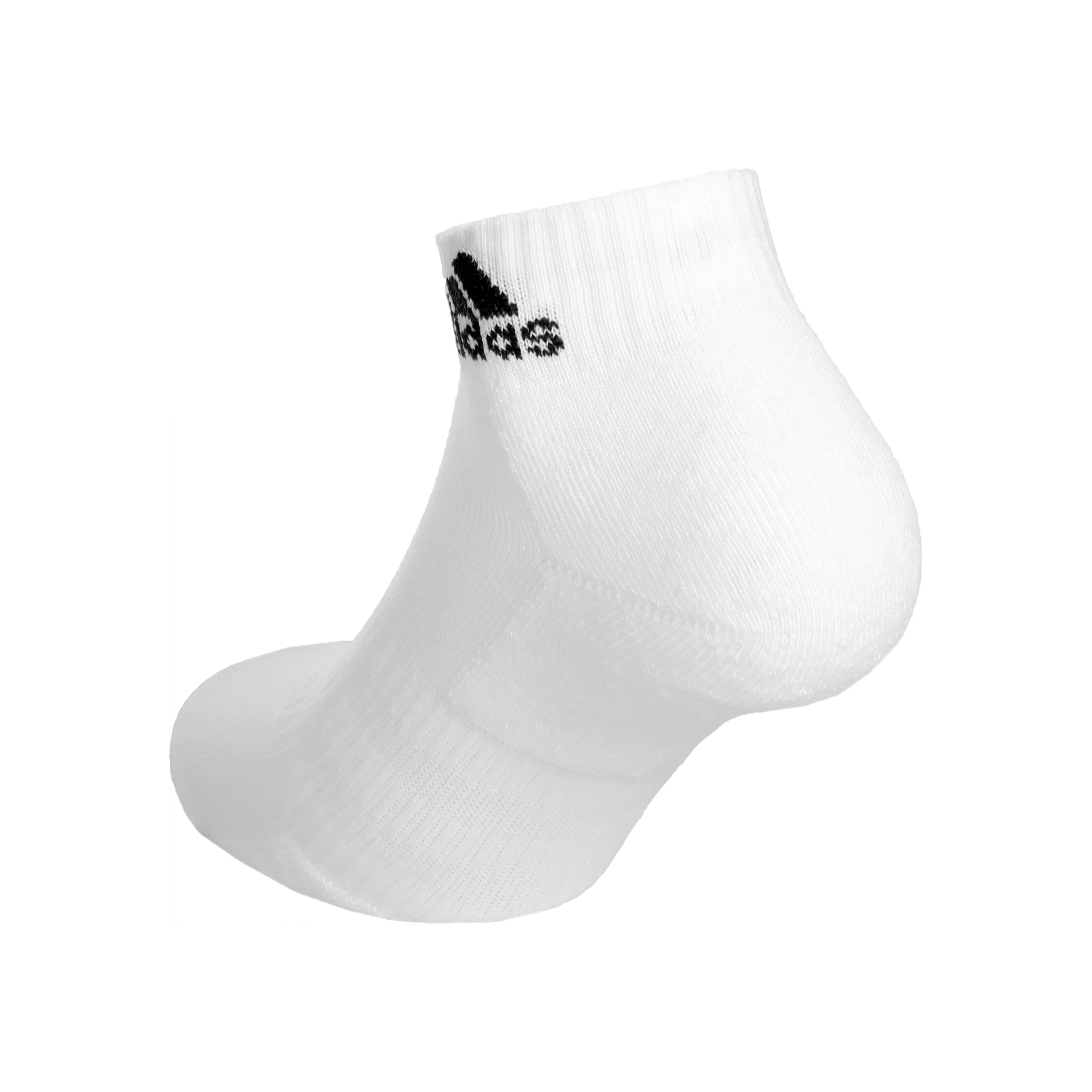 Crew Sportswear Ankle Calcetines Deporte Pack De 3-Blanco,Negro - Image 4