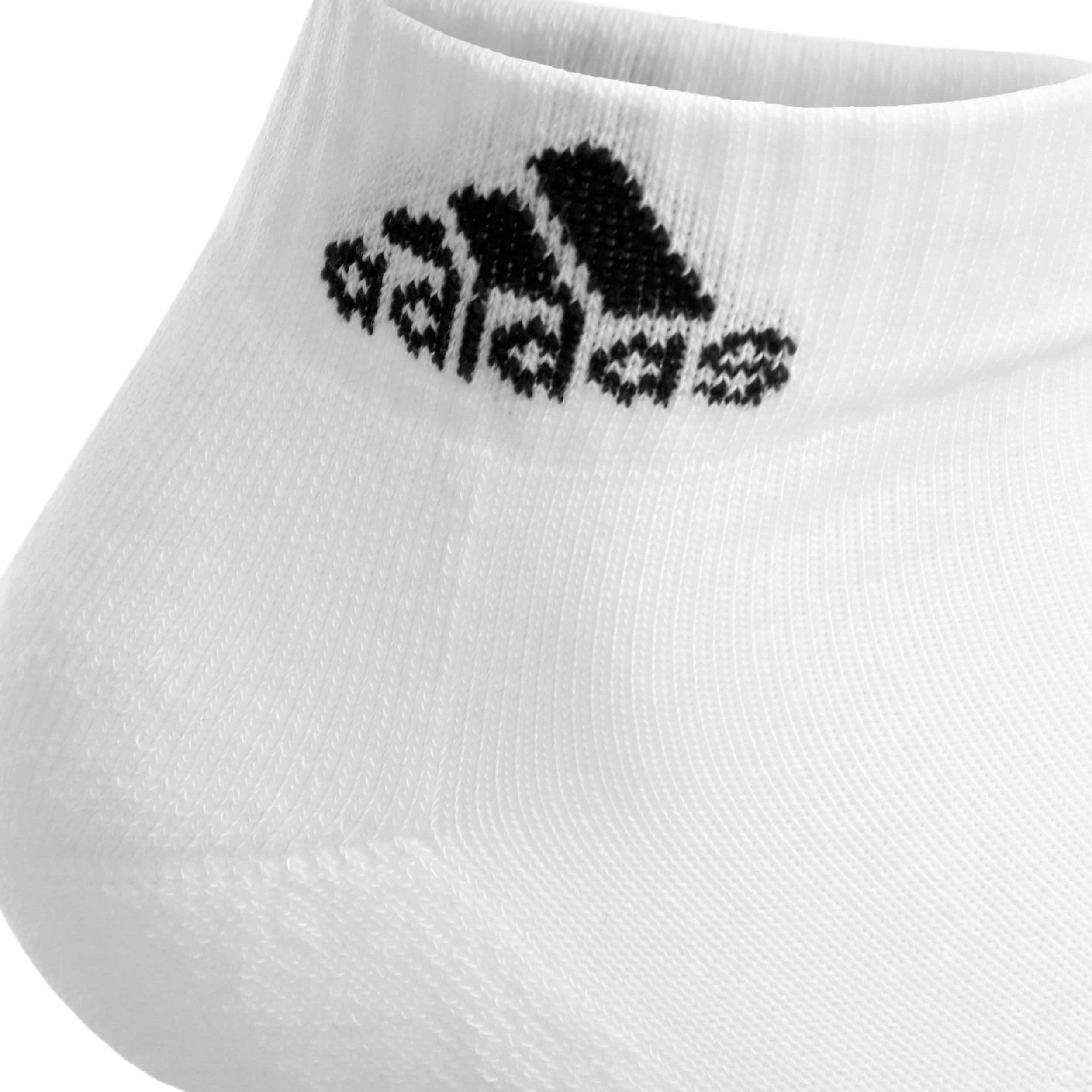 Crew Sportswear Ankle Calcetines Deporte Pack De 3-Blanco,Negro - Image 5
