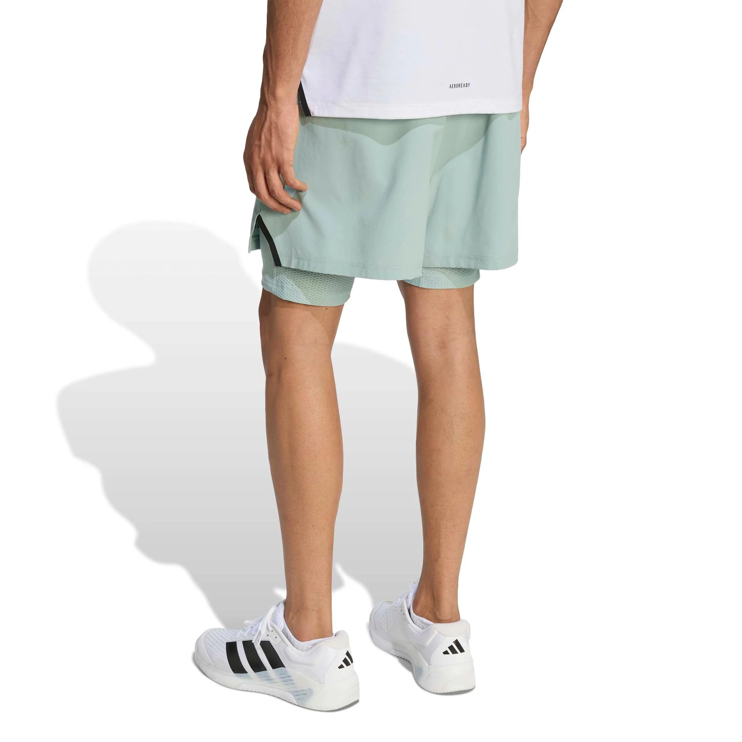 D4T 2in1 Shorts Hombres-salvia - Image 3