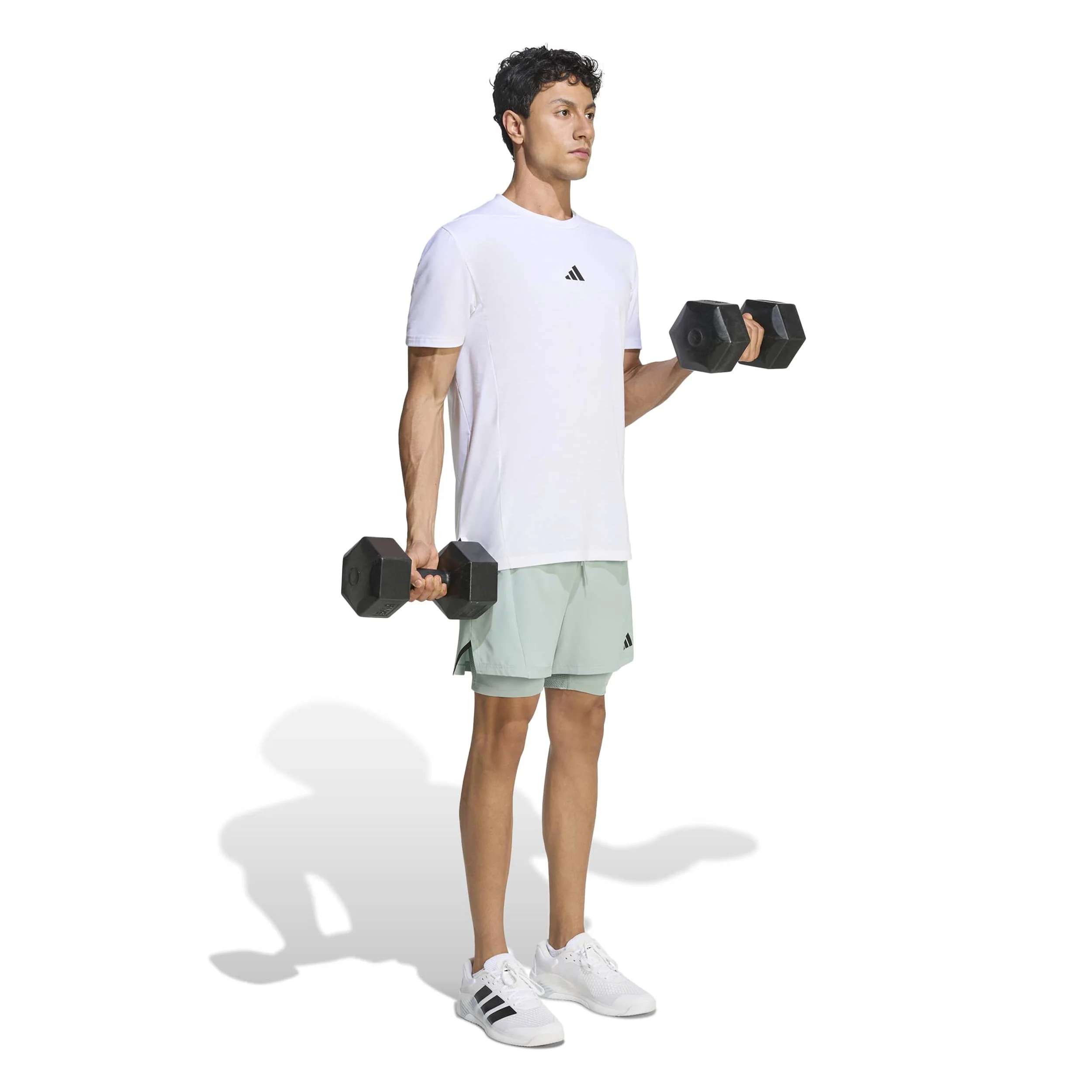 D4T 2in1 Shorts Hombres-salvia - Image 4