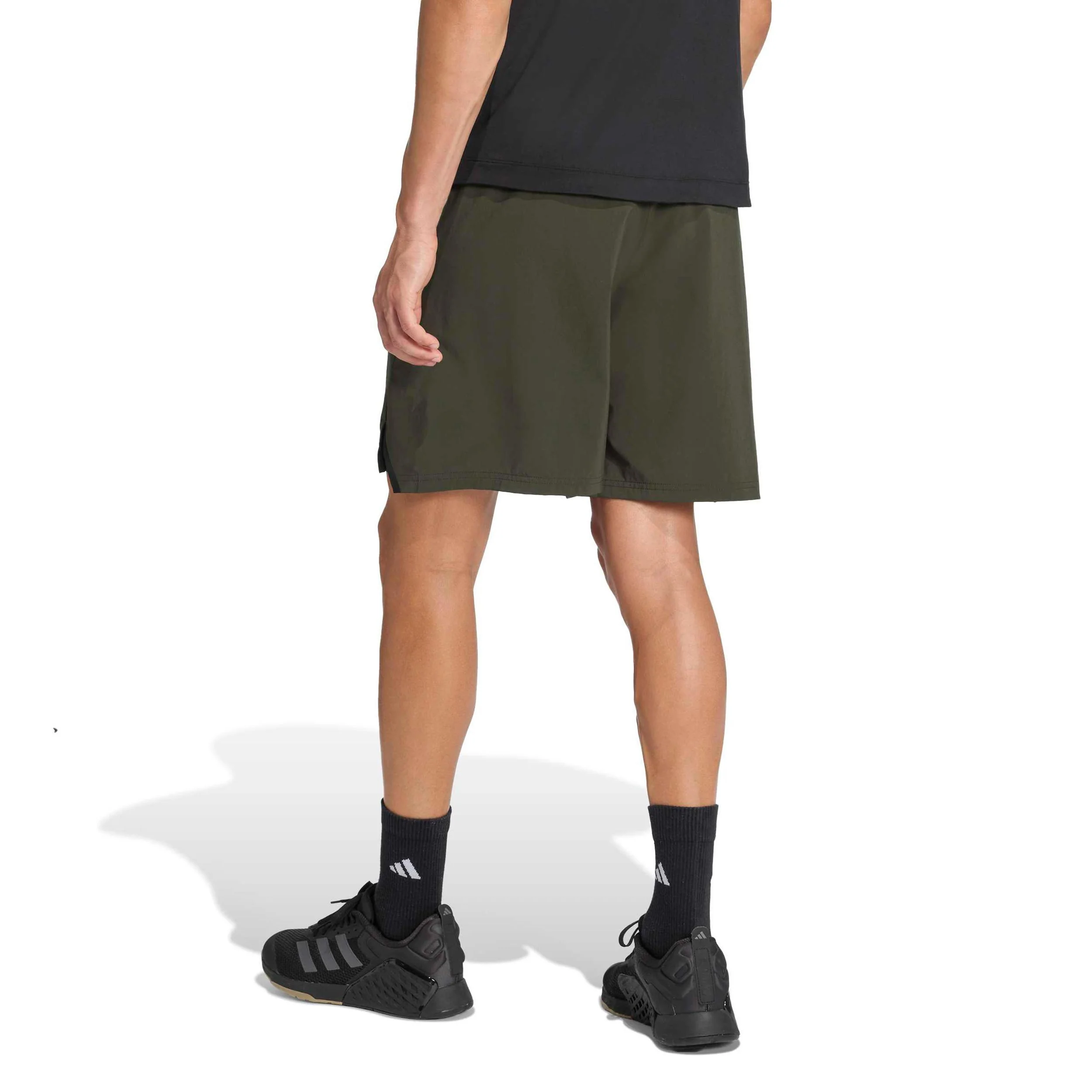 D4T 7Inch Shorts Hombres-verde oscuro - Image 3