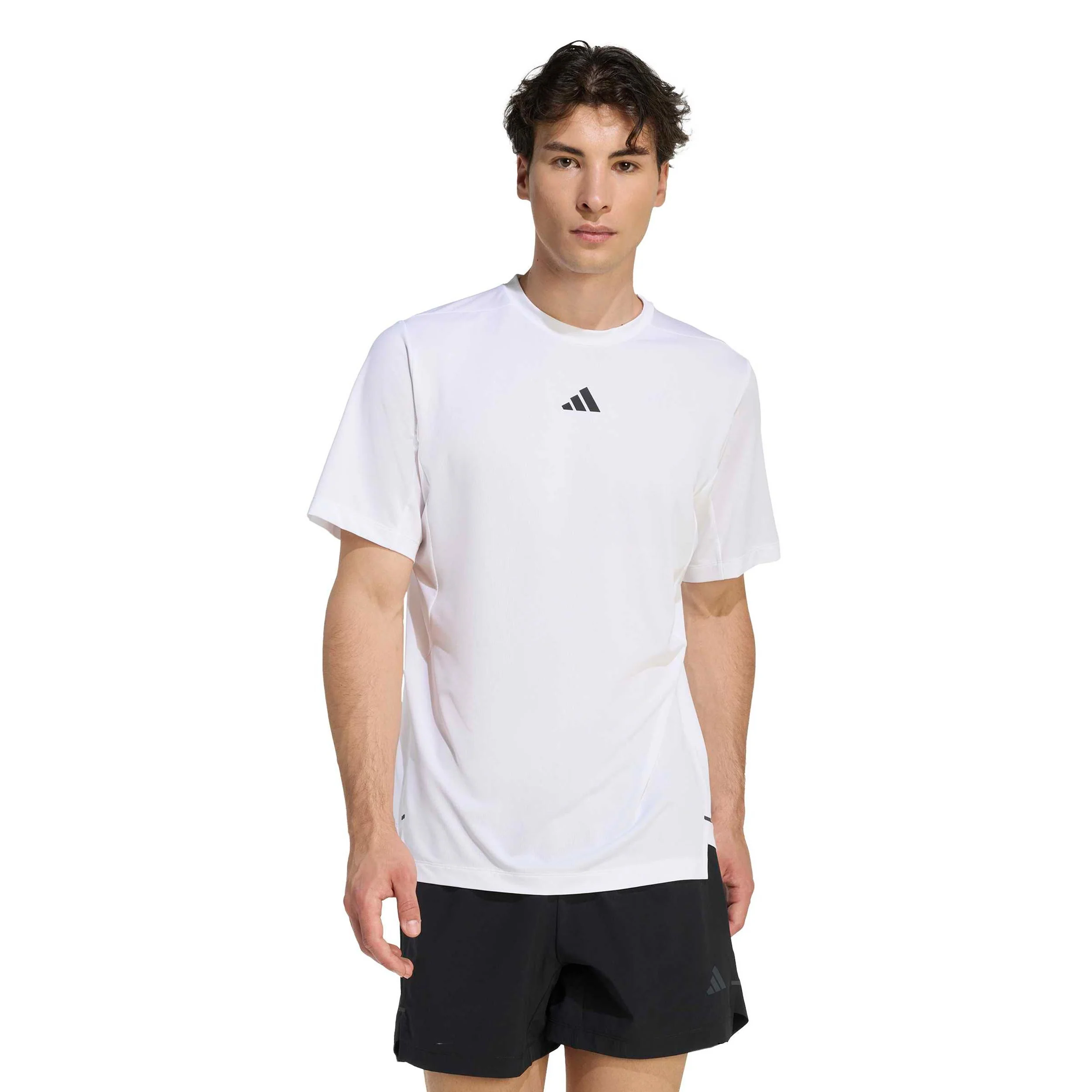 D4T Essentials Camiseta de manga corta Hombres-blanco - Image 2