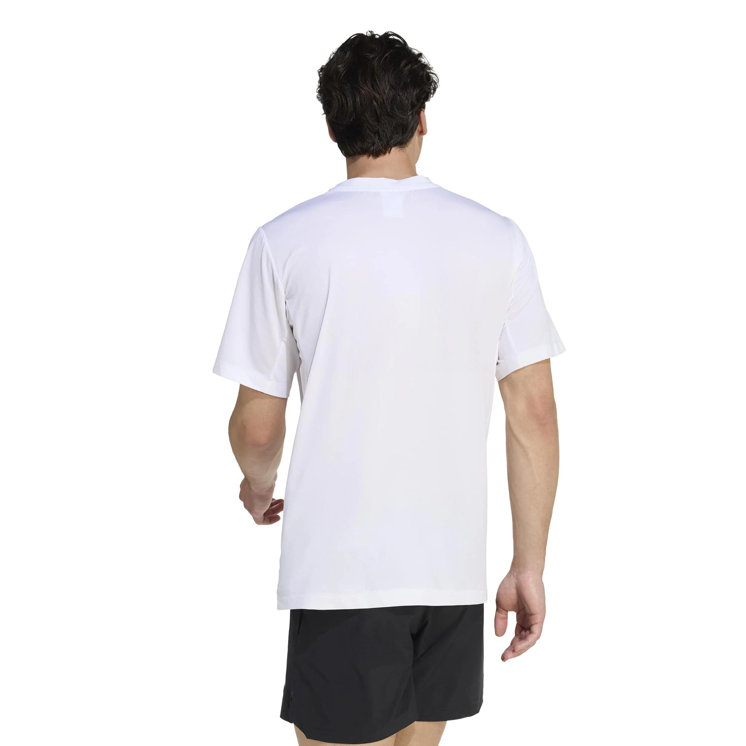 D4T Essentials Camiseta de manga corta Hombres-blanco - Image 3
