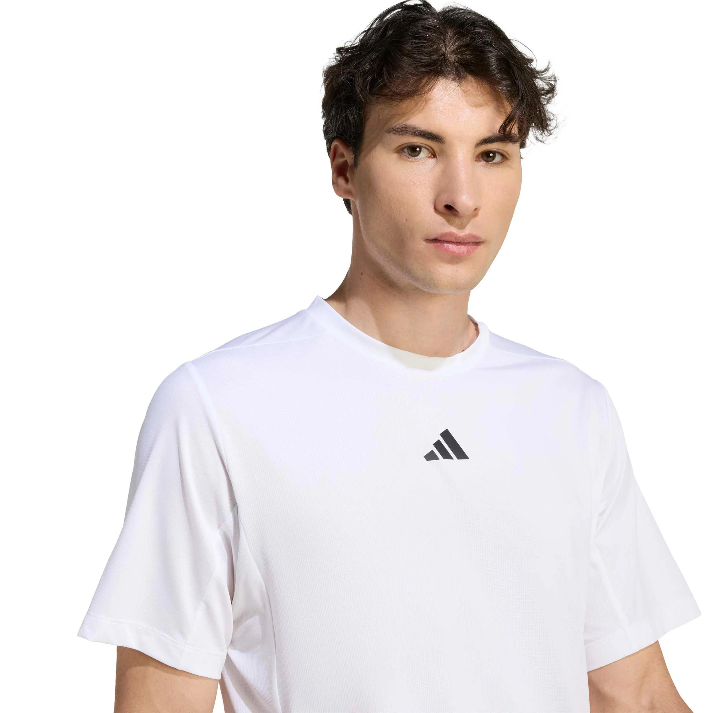 D4T Essentials Camiseta de manga corta Hombres-blanco - Image 5
