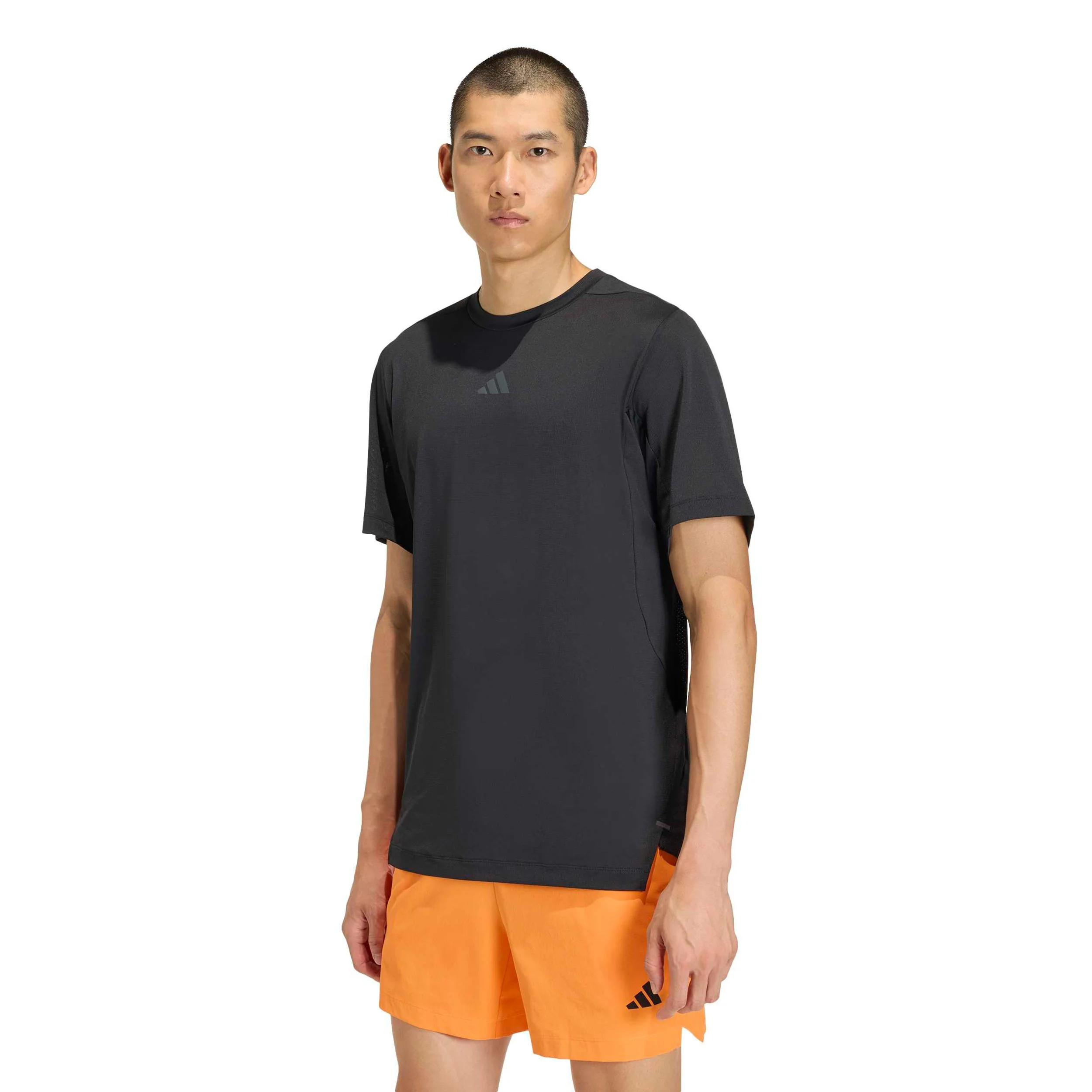 D4T Essentials Camiseta de manga corta Hombres-negro