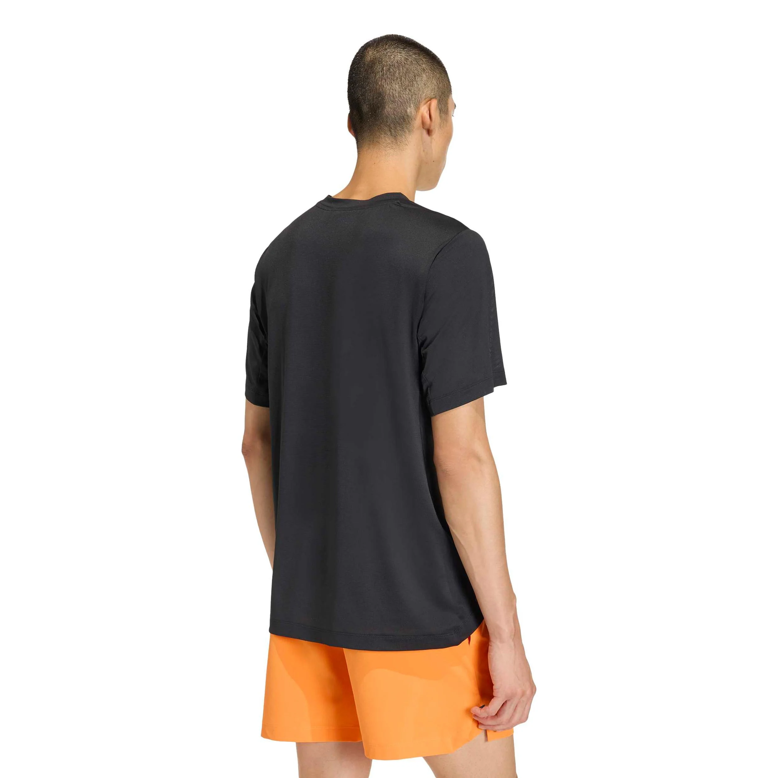 D4T Essentials Camiseta de manga corta Hombres-negro - Image 2