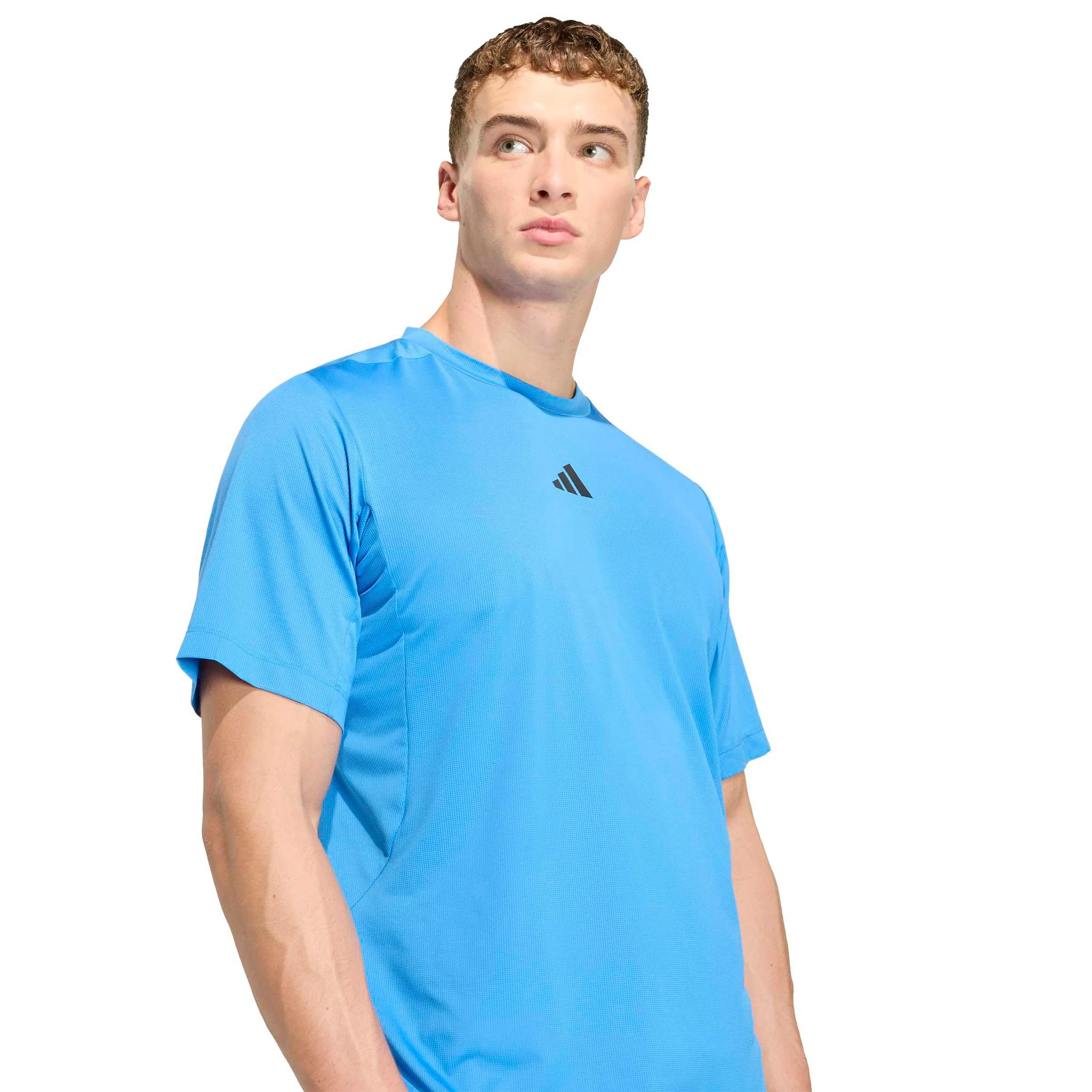 D4T Essentials Camiseta de manga corta Hombres - turquesa, negro - Image 5