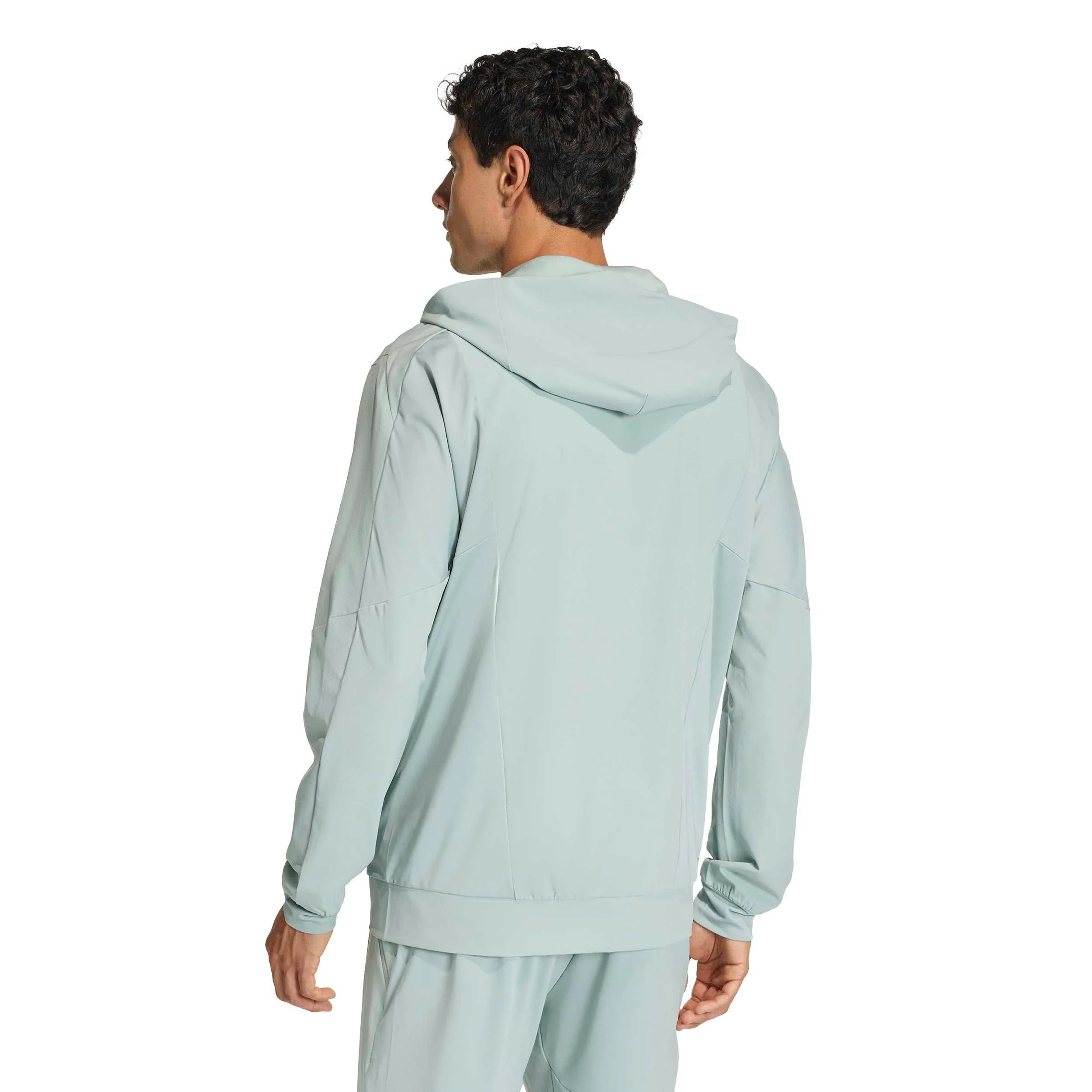 D4T Hybrid Sudadera con cremallera Hombres-salvia - Image 3