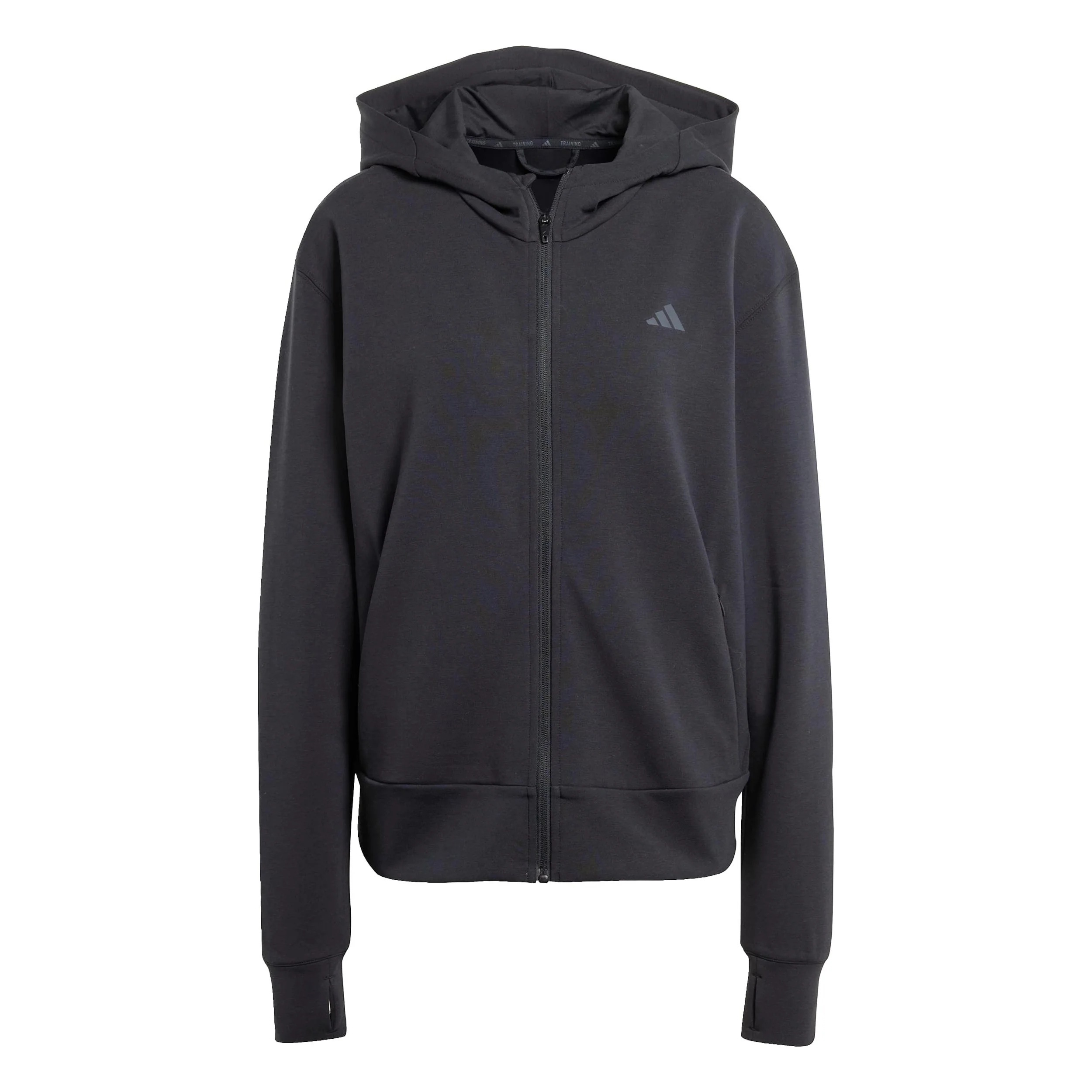D4T Sudadera con cremallera Mujeres - negro