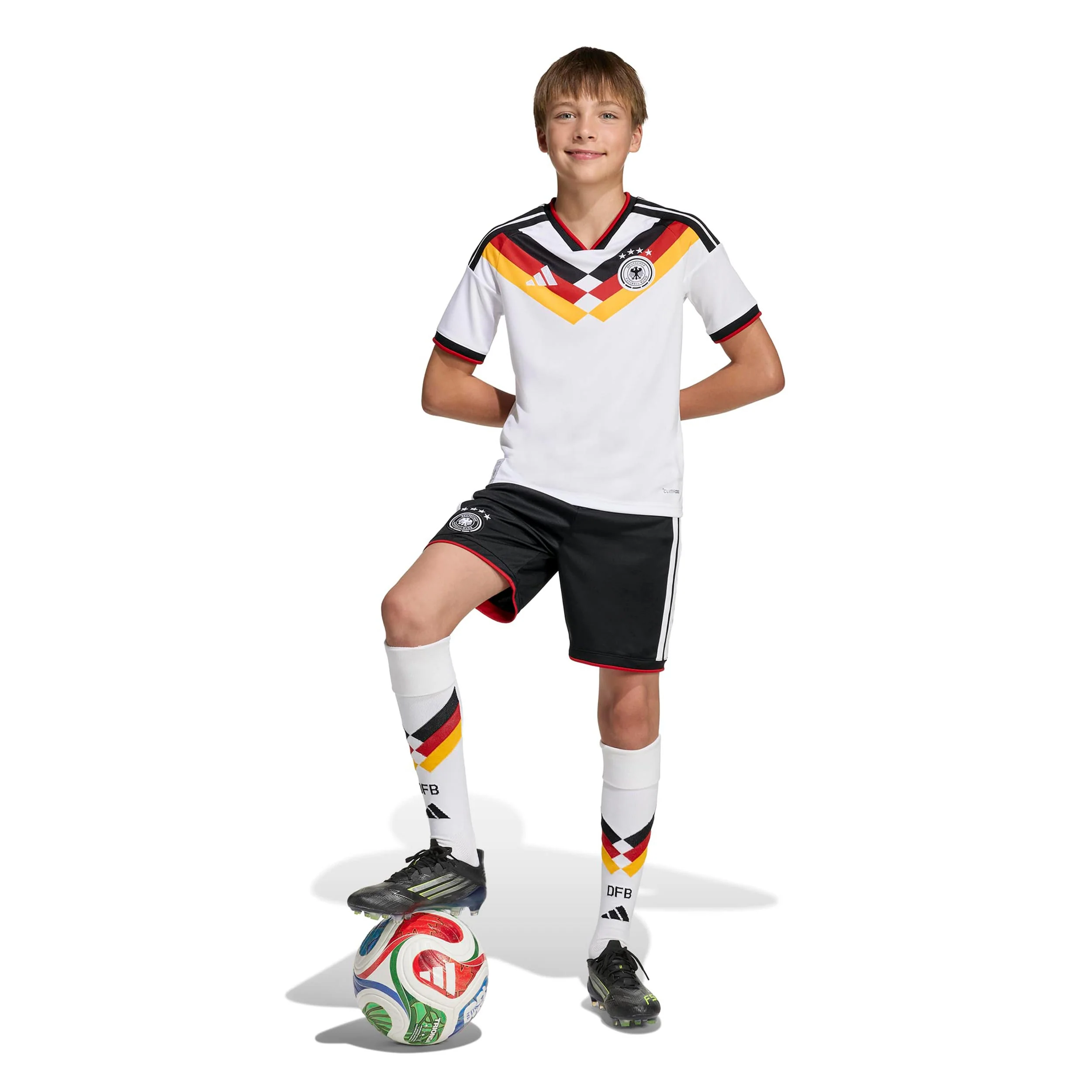 DFB Home Camiseta de manga corta Niños-blanco - Image 5
