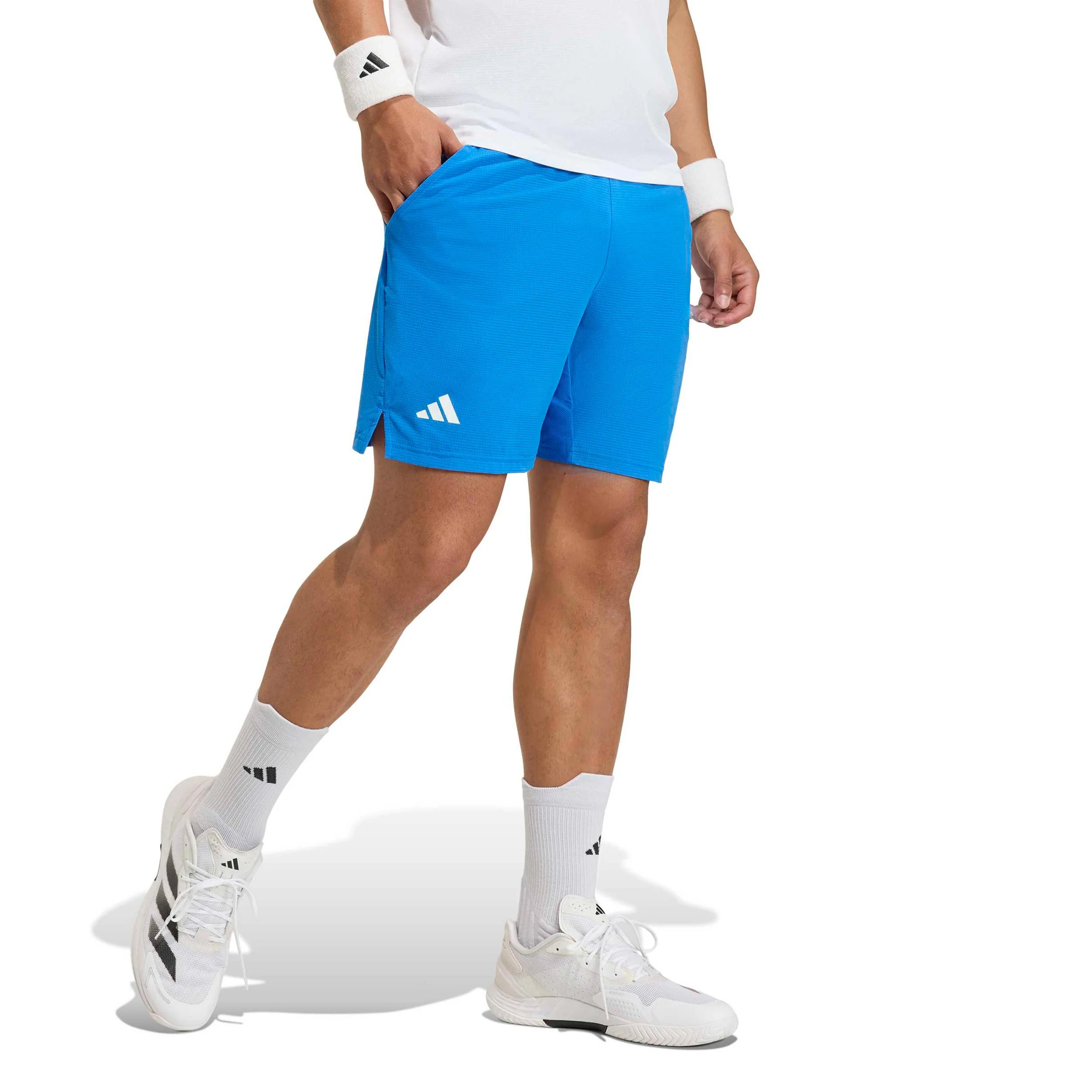 Ergo 9Inch Shorts Hombres - azul, blanco
