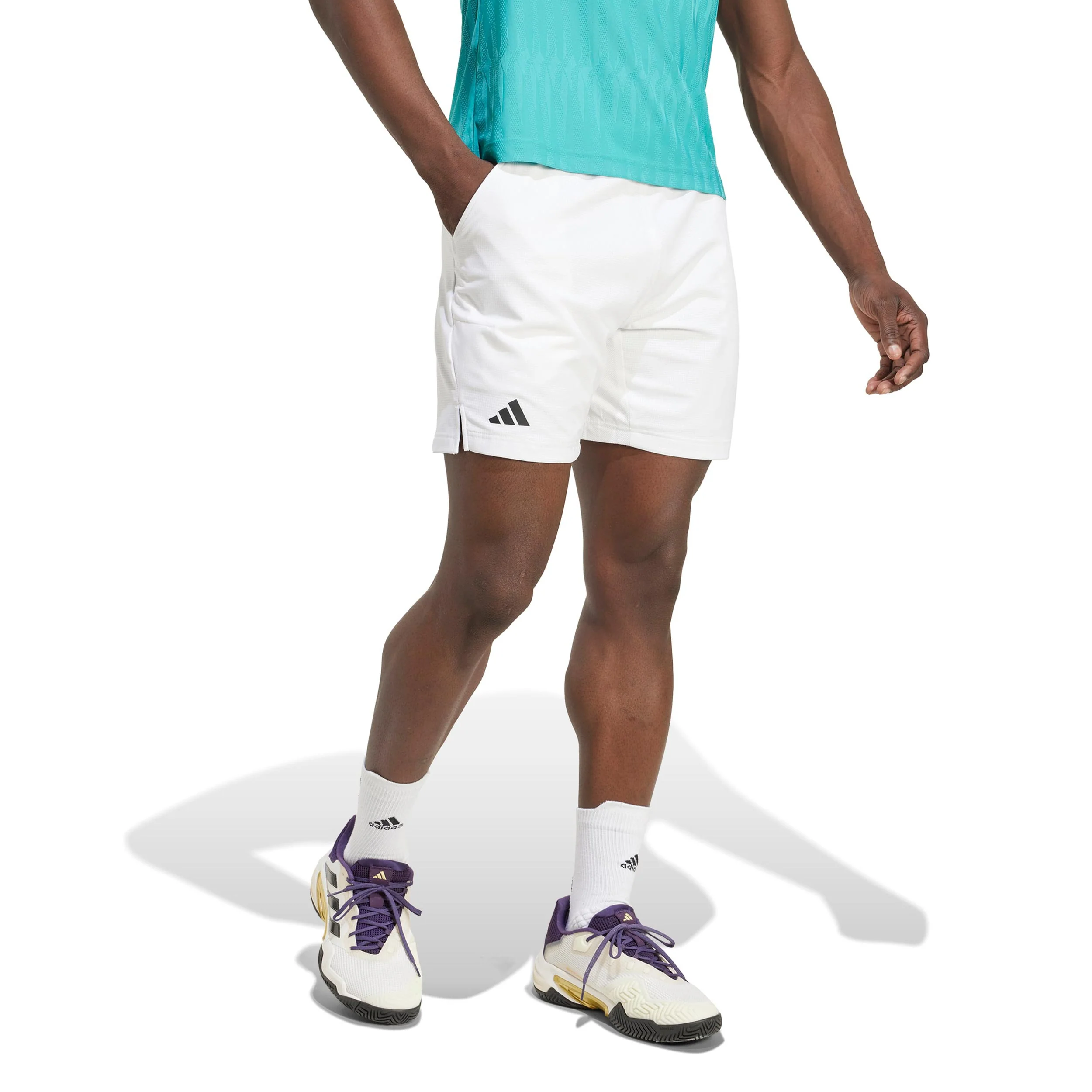 Ergo 9Inch Shorts Hombres-blanco